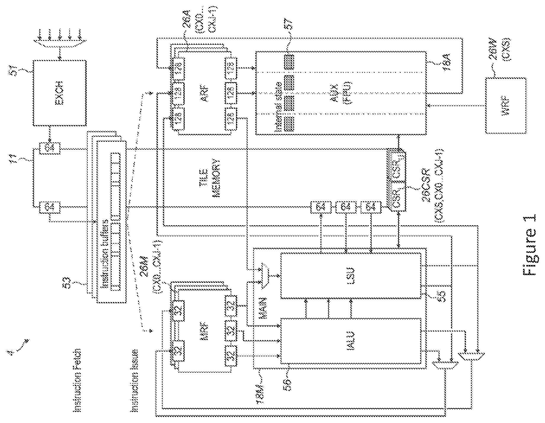 Patent US12430130 Figure 1 – Floating point norm instruction