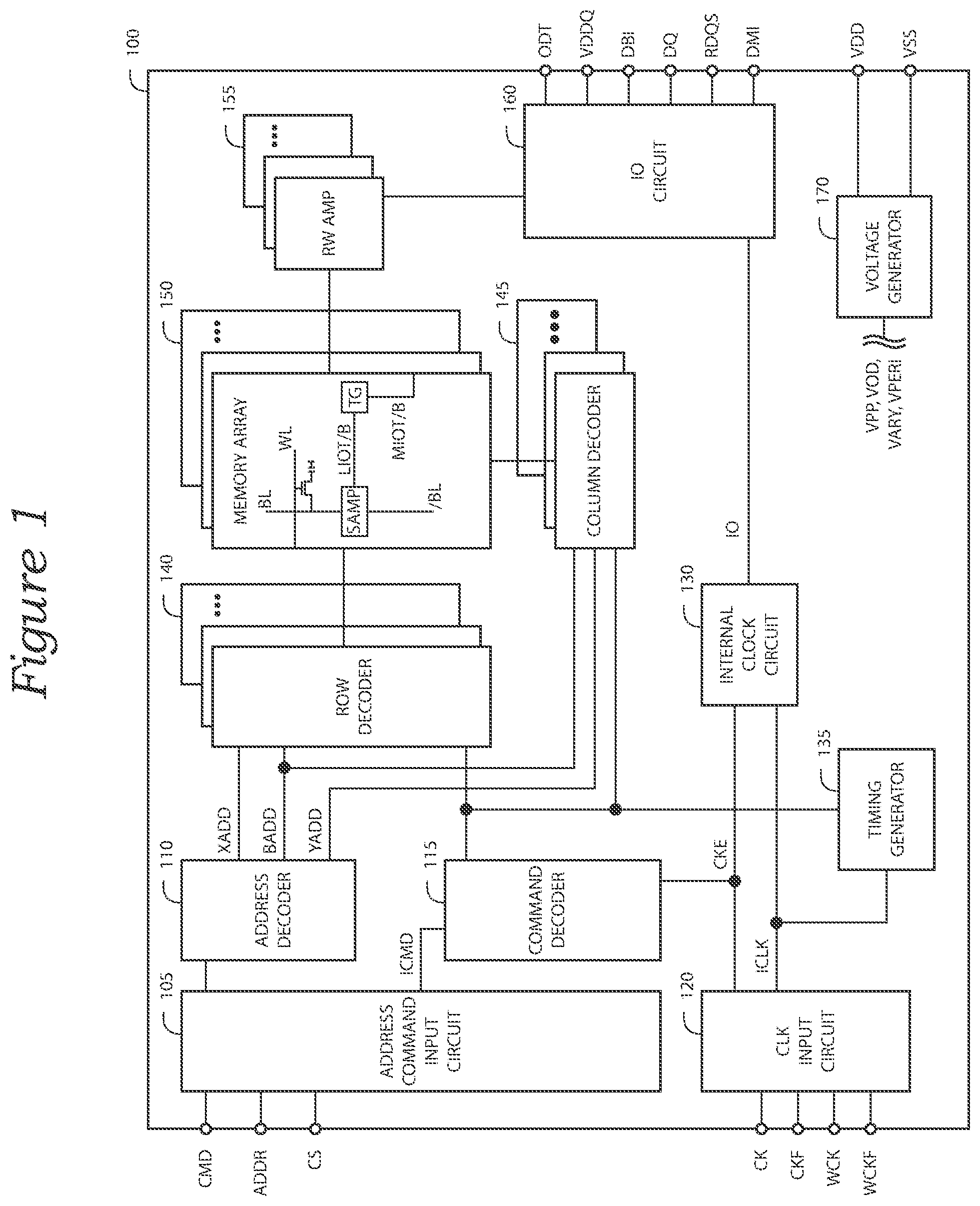 Patent US12430205 Figure 1 – Methods for error count reporting with scaled error count information, and memory devices employing the same