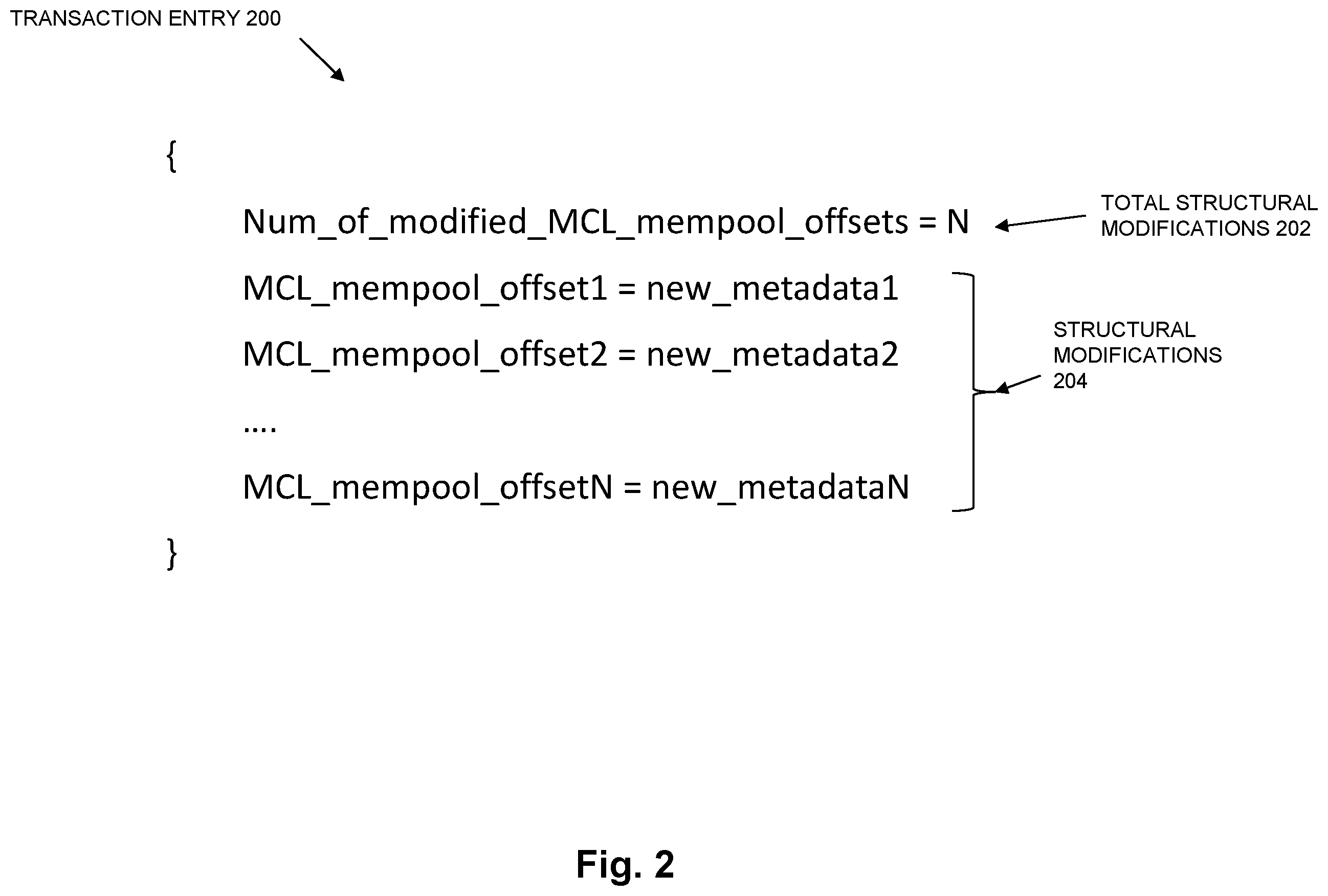 Patent US12430210 Figure 2 – Managing changes to metadata in a data storage system