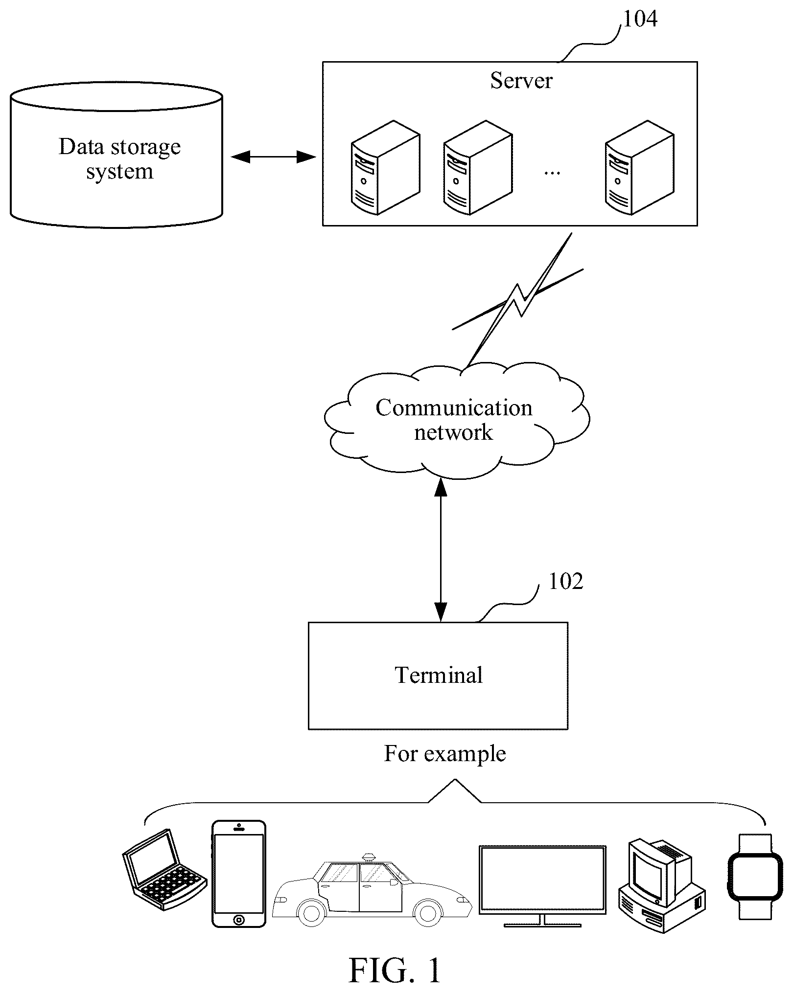 Patent US12430348 Figure 1 – Log data query method, electronic device, and storage medium