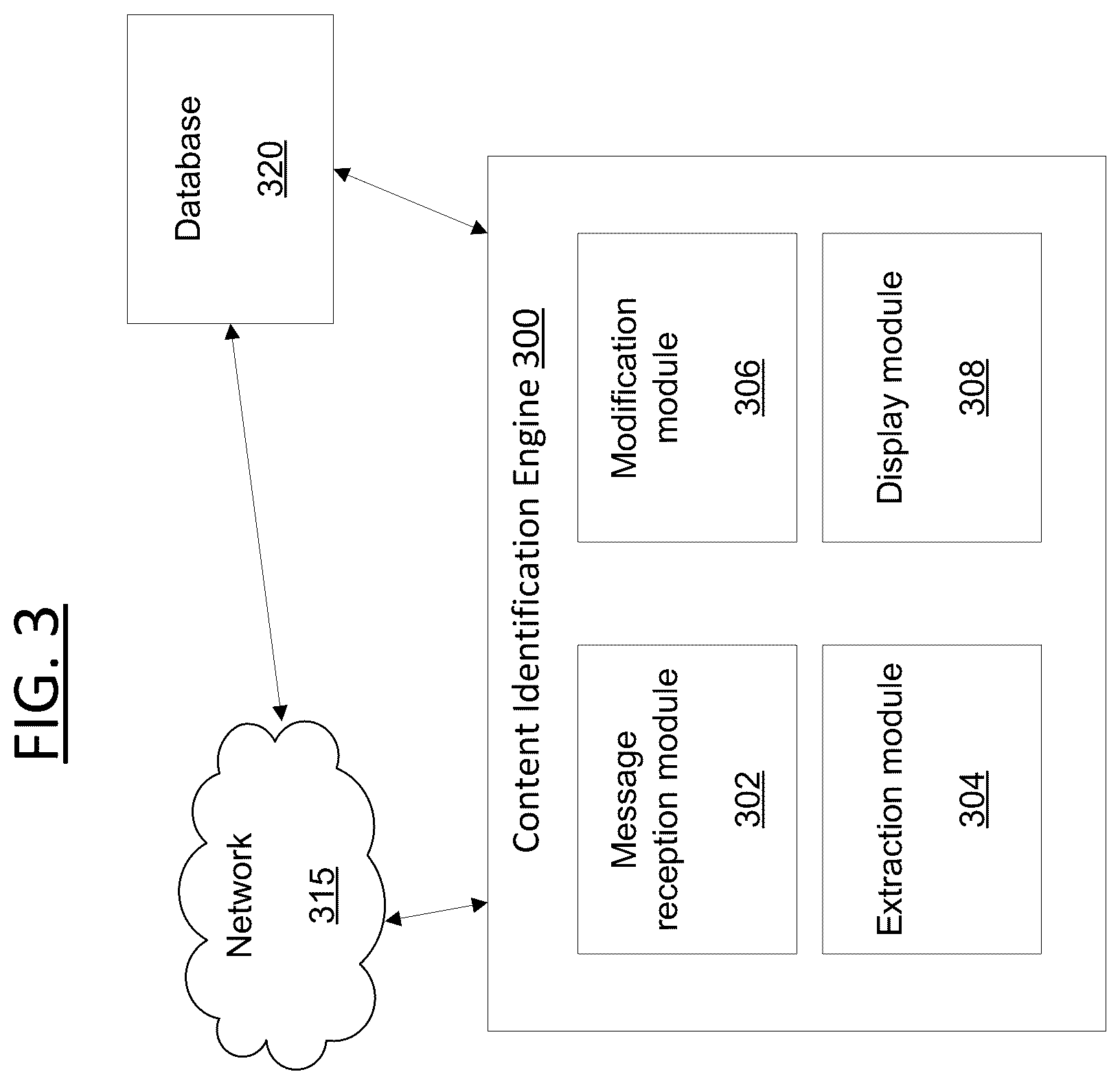 Patent US12430387 Figure 3 – Computerized system and method for display of modified machine-generated messages
