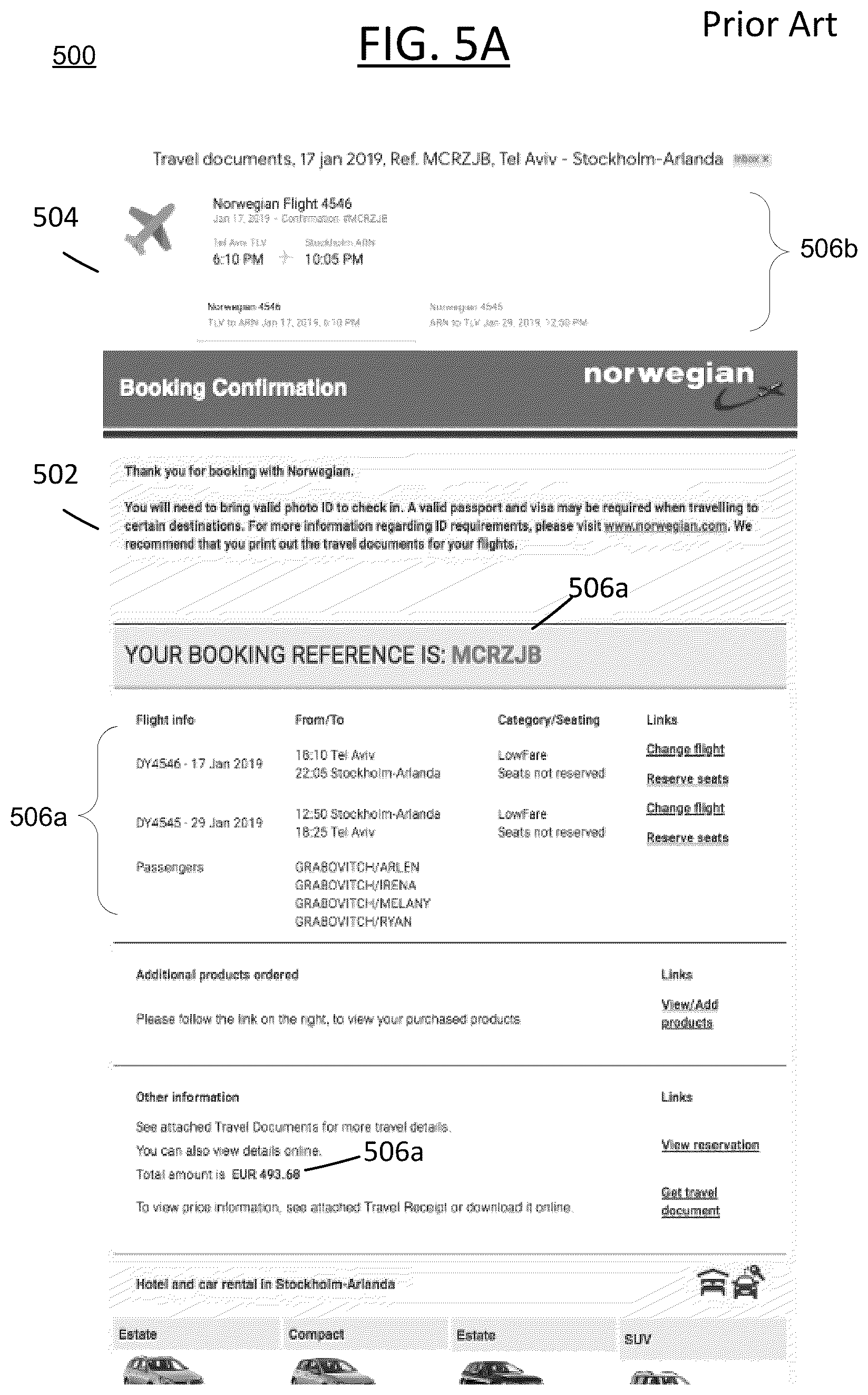 Patent US12430387 Figure 5 – Computerized system and method for display of modified machine-generated messages