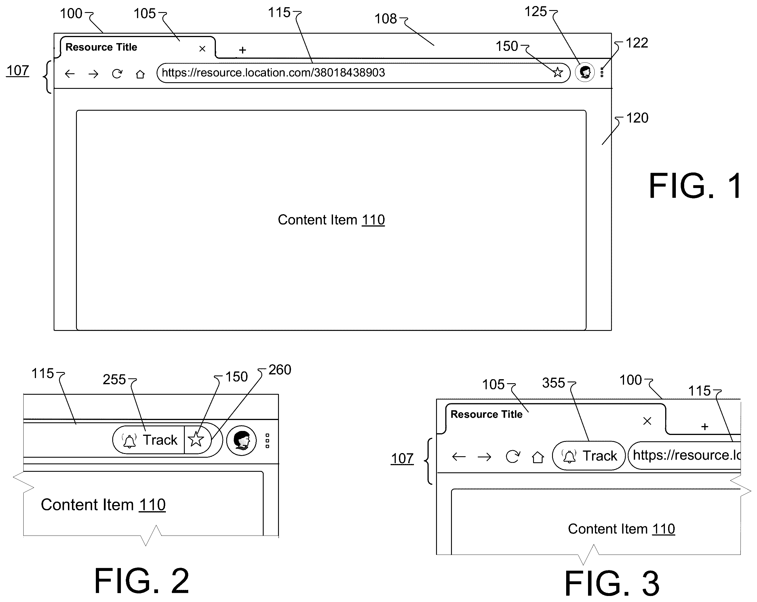 Patent US12430394 Figure 1 – Future use intents for saved resources in a browser environment