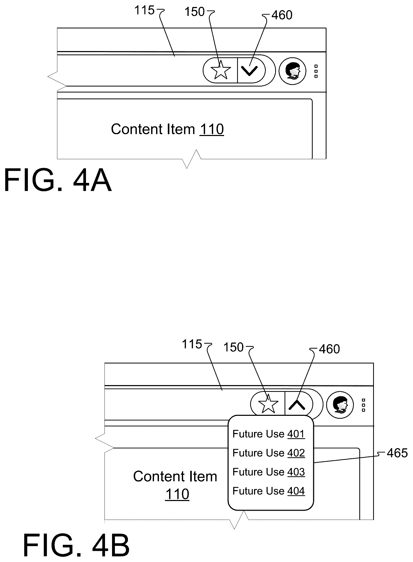 Patent US12430394 Figure 2 – Future use intents for saved resources in a browser environment