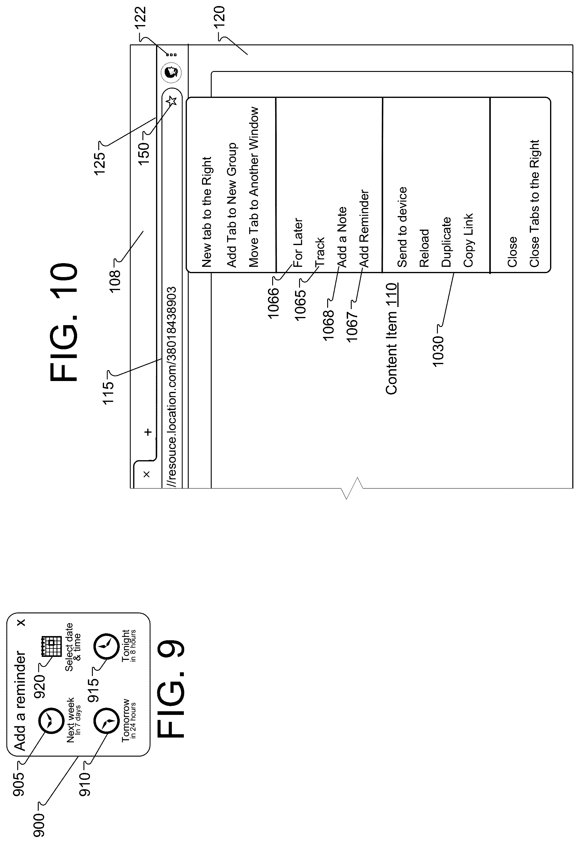 Patent US12430394 Figure 6 – Future use intents for saved resources in a browser environment