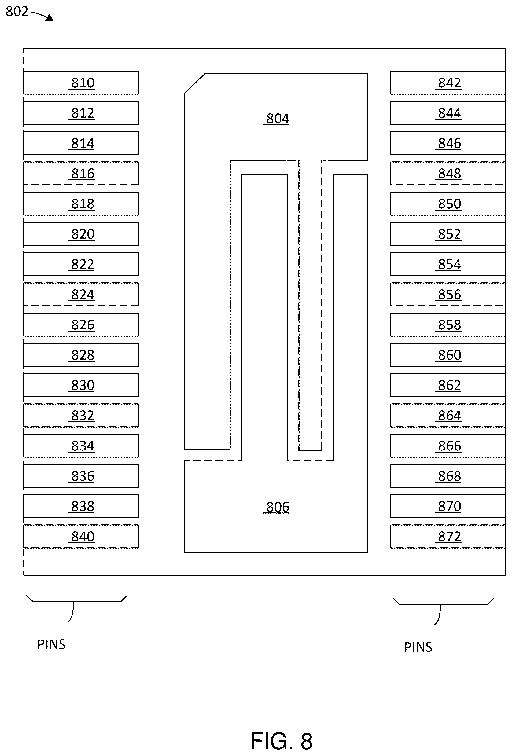Patent US12430623 Figure 8 – Overclocking system for digital currency mining and method of operation