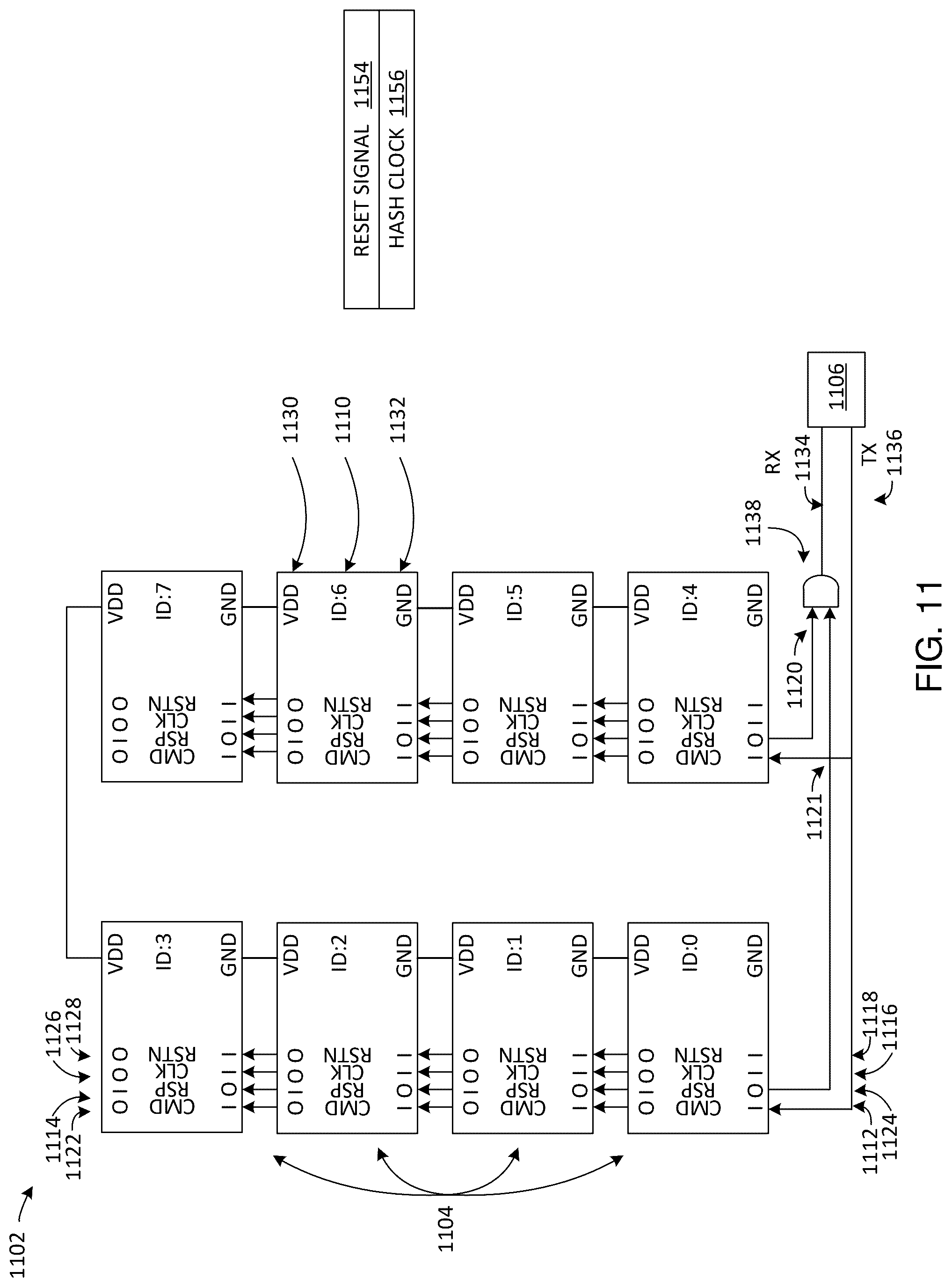 Patent US12430623 Figure 11 – Overclocking system for digital currency mining and method of operation