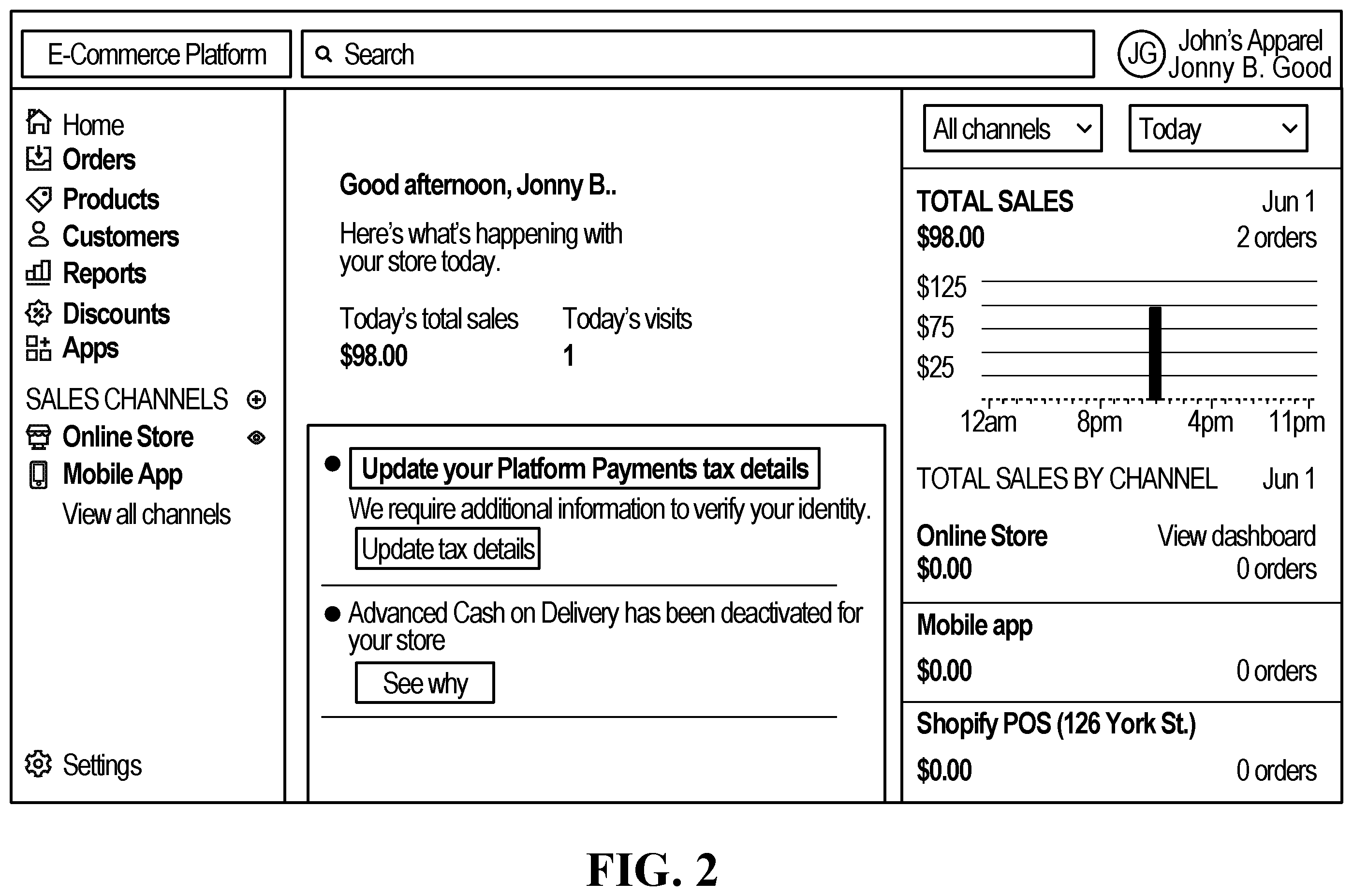 Patent US12430661 Figure 2 – Systems and methods for processing product information using a machine-learning model