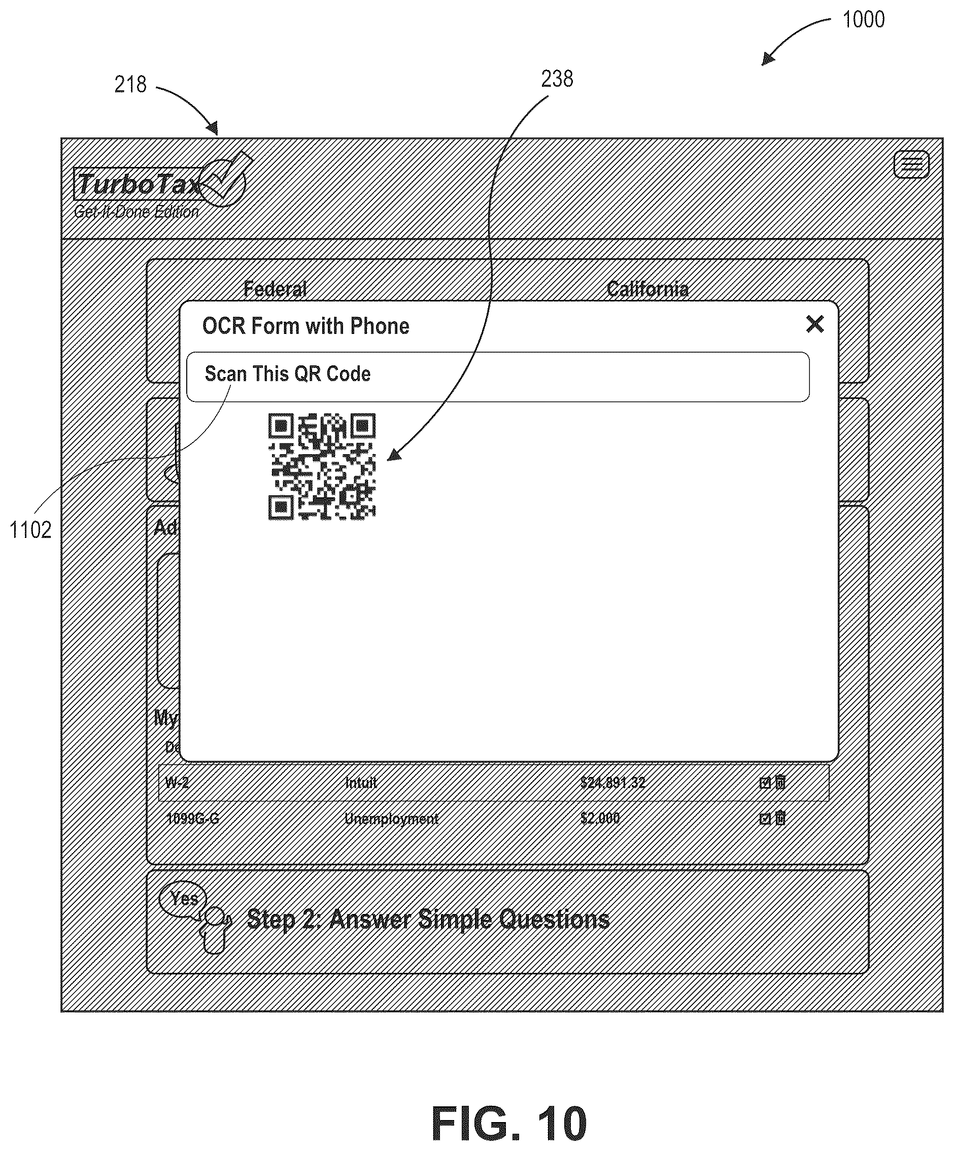 Patent US12430693 Figure 10 – Tax document imaging and processing