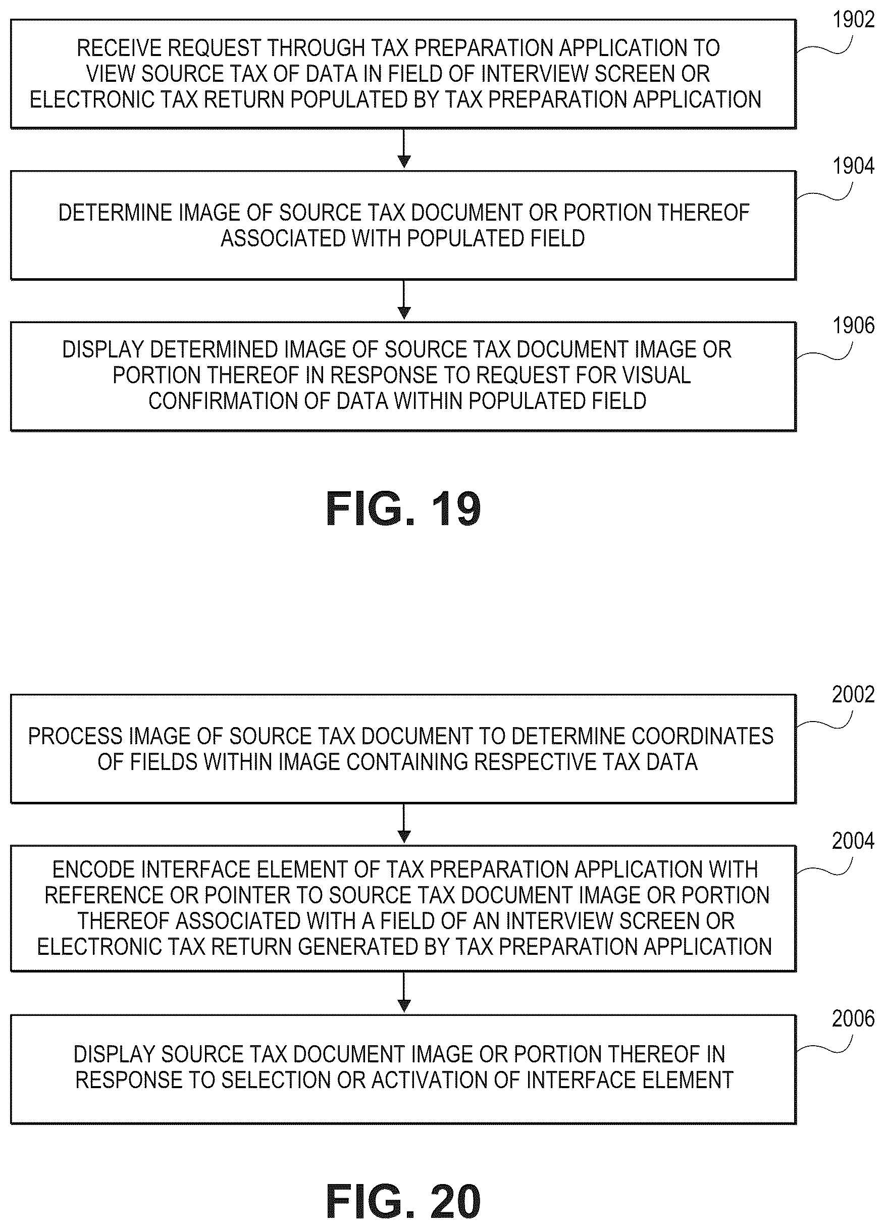 Patent US12430693 Figure 19 – Tax document imaging and processing