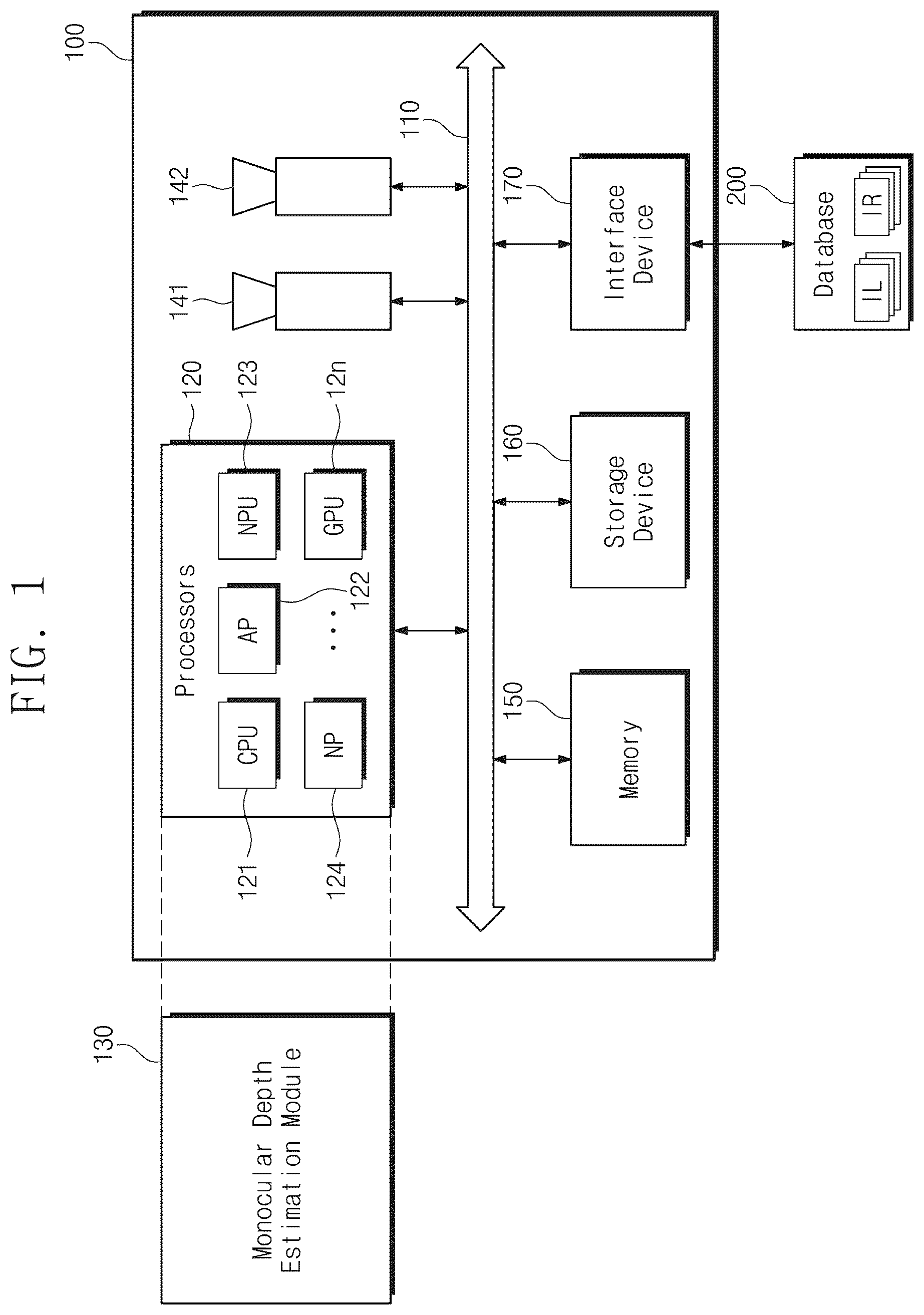 Patent US12430784 Figure 1 – Electronic device and operating method of electronic device