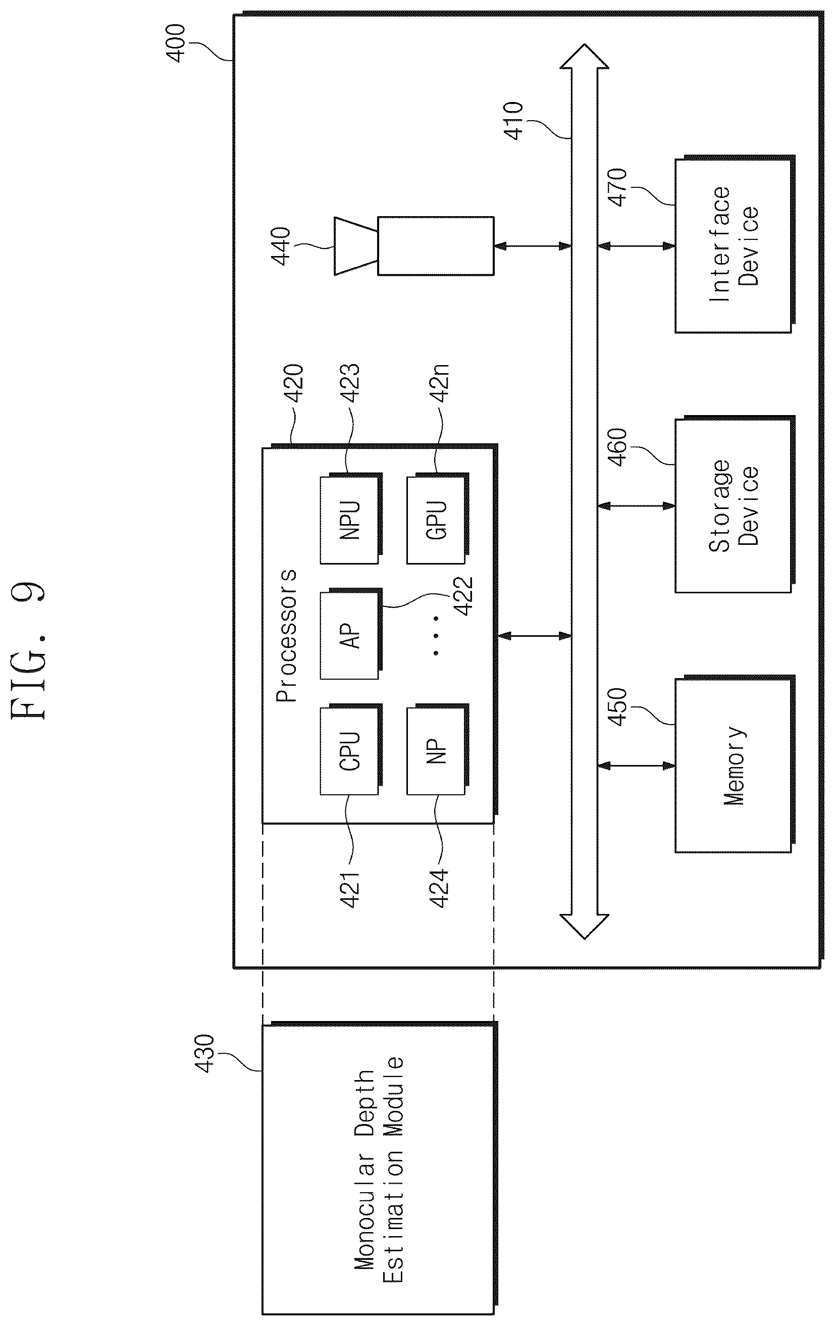 Patent US12430784 Figure 8 – Electronic device and operating method of electronic device