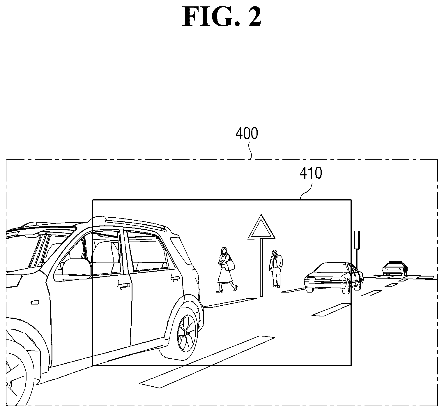 Patent US12430801 Figure 2 – Camera calibration for a digitial side mirror system