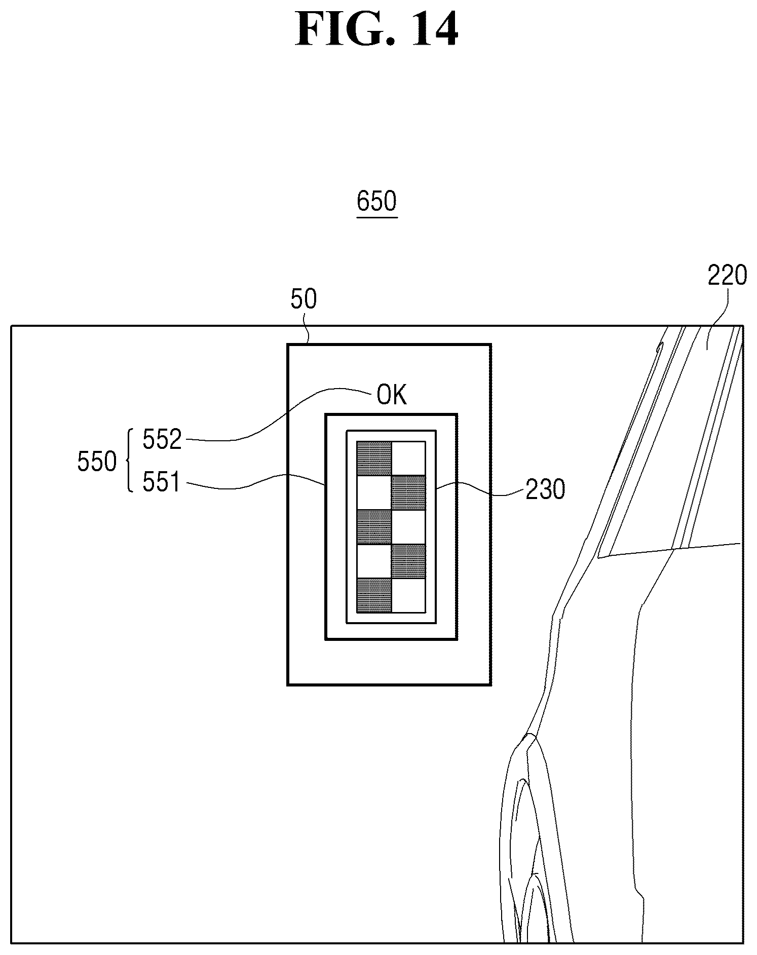 Patent US12430801 Figure 14 – Camera calibration for a digitial side mirror system
