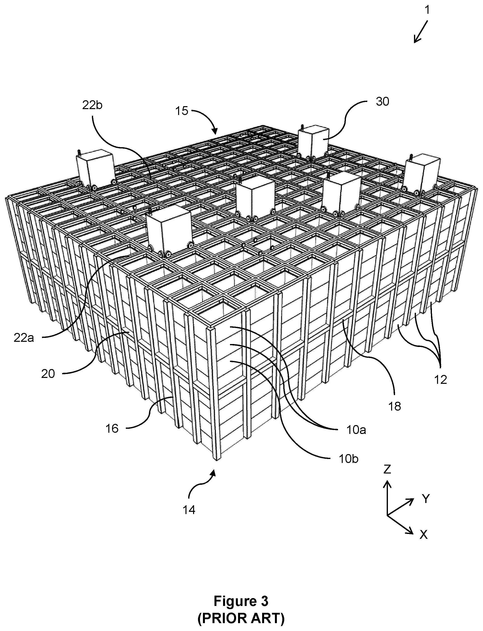 Patent US12430802 Figure 3 – Calibrating a camera for mapping image pixels to grid points in a storage system