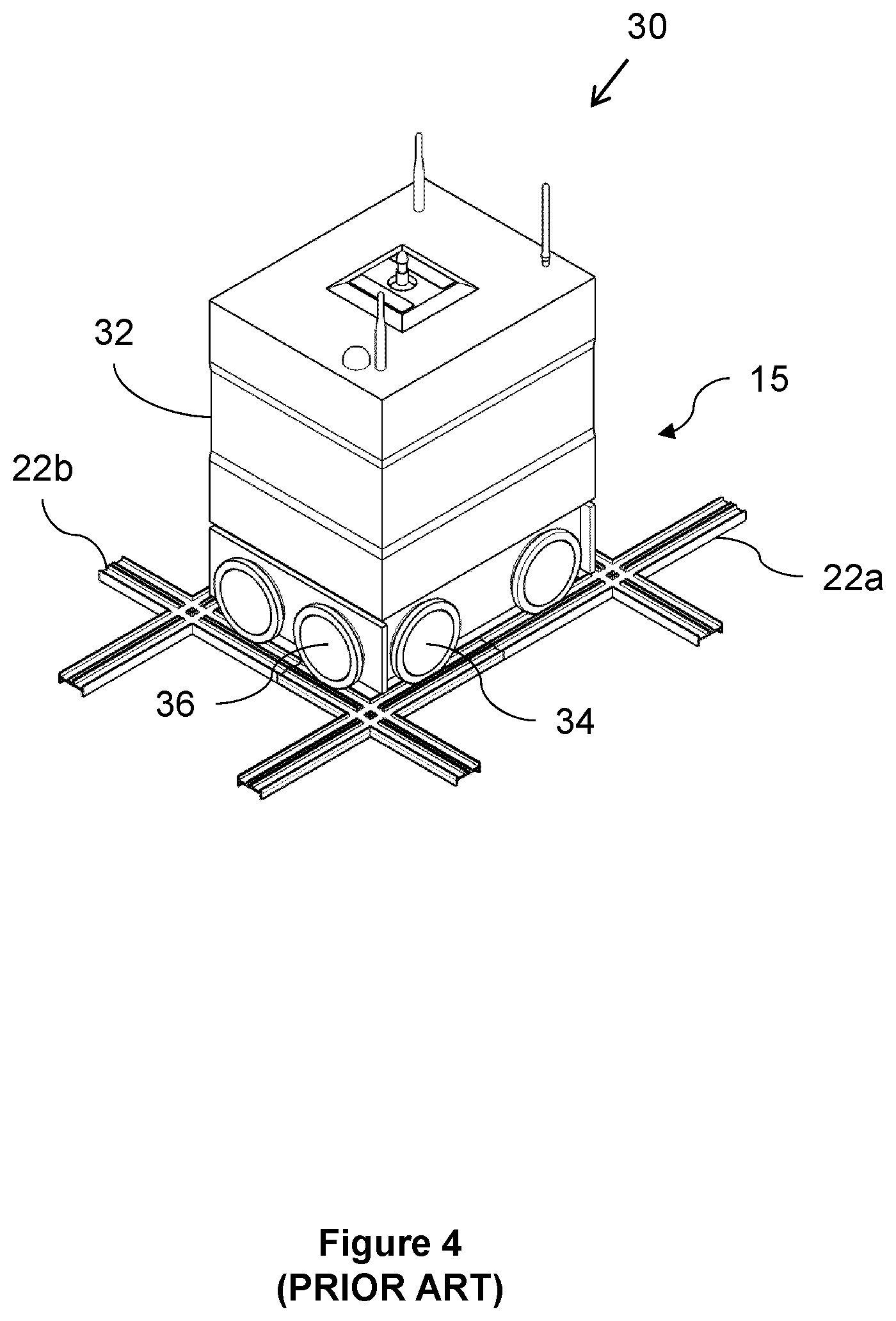 Patent US12430802 Figure 4 – Calibrating a camera for mapping image pixels to grid points in a storage system