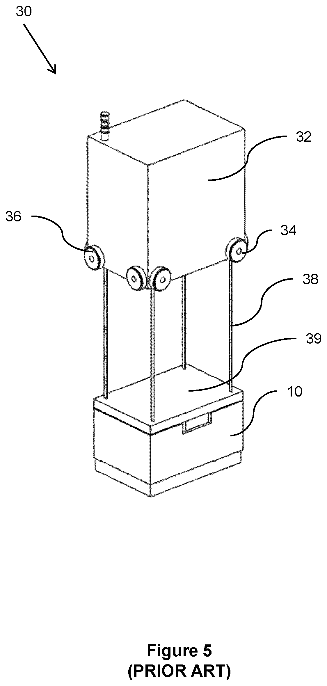 Patent US12430802 Figure 5 – Calibrating a camera for mapping image pixels to grid points in a storage system