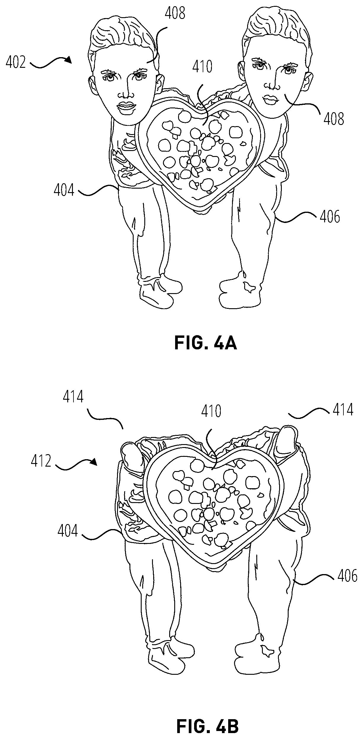 Patent US12430812 Figure 4 – Text-guided cameo generation