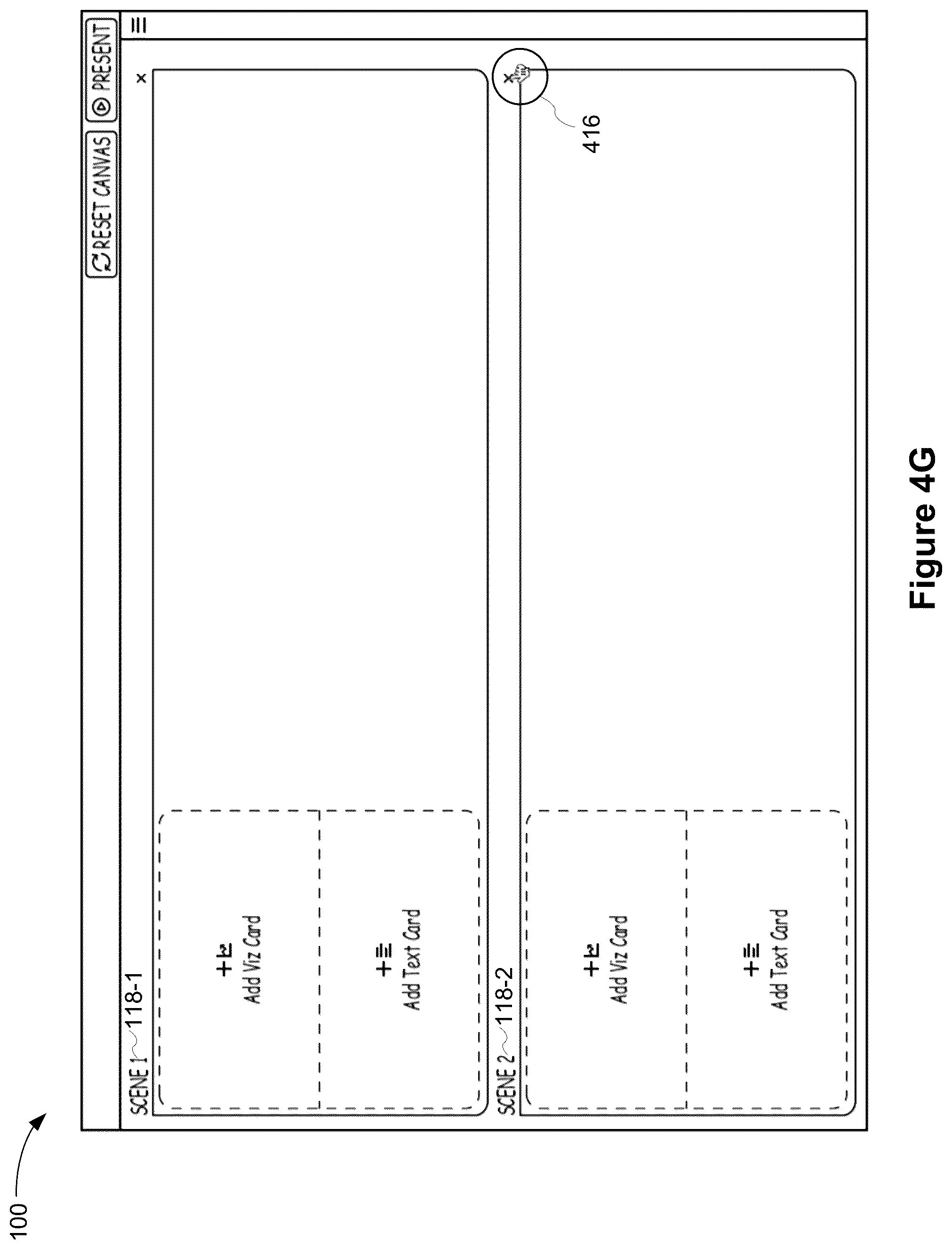 Patent US12430828 Figure 11 – User interface for presenting time series metrics