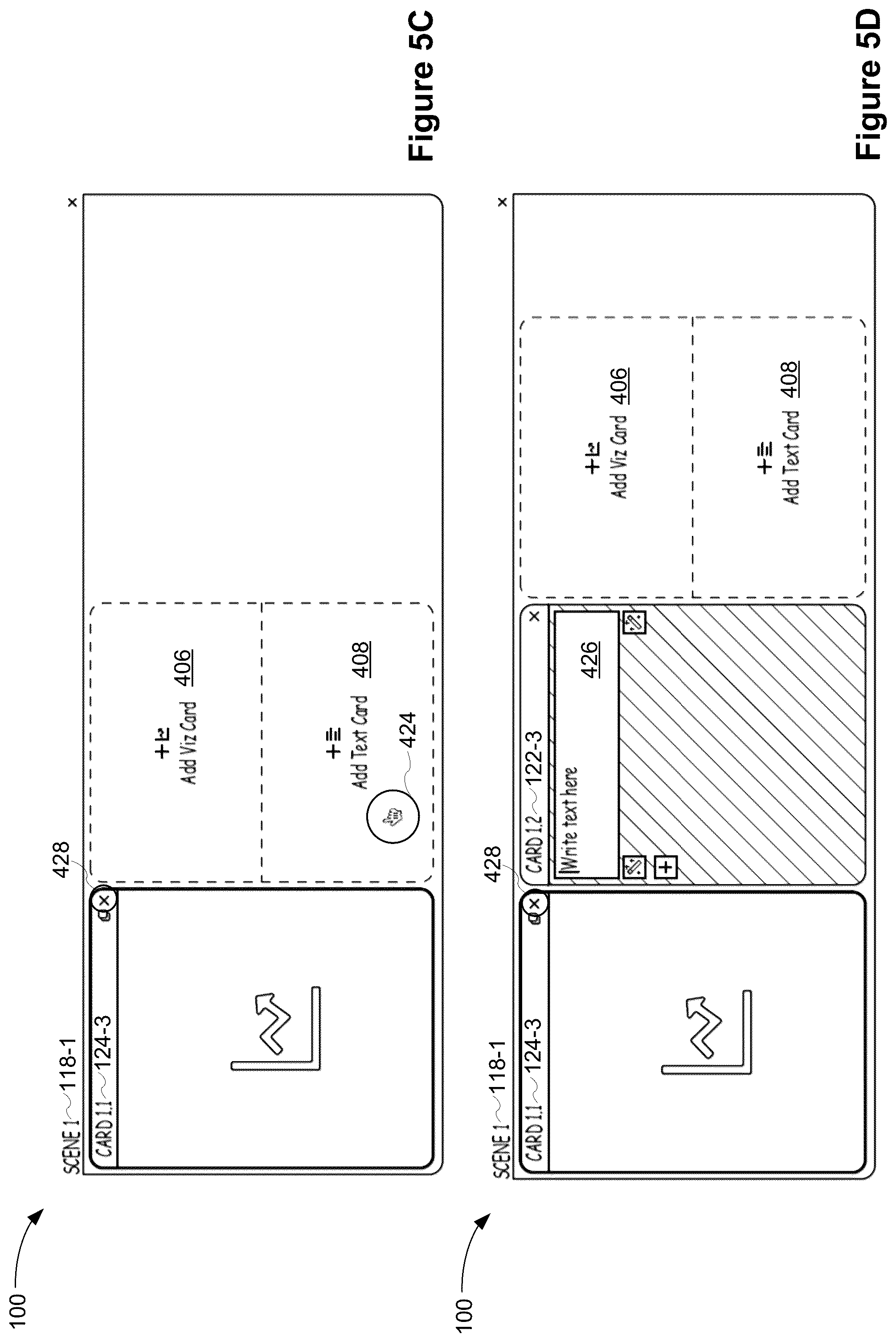 Patent US12430828 Figure 14 – User interface for presenting time series metrics