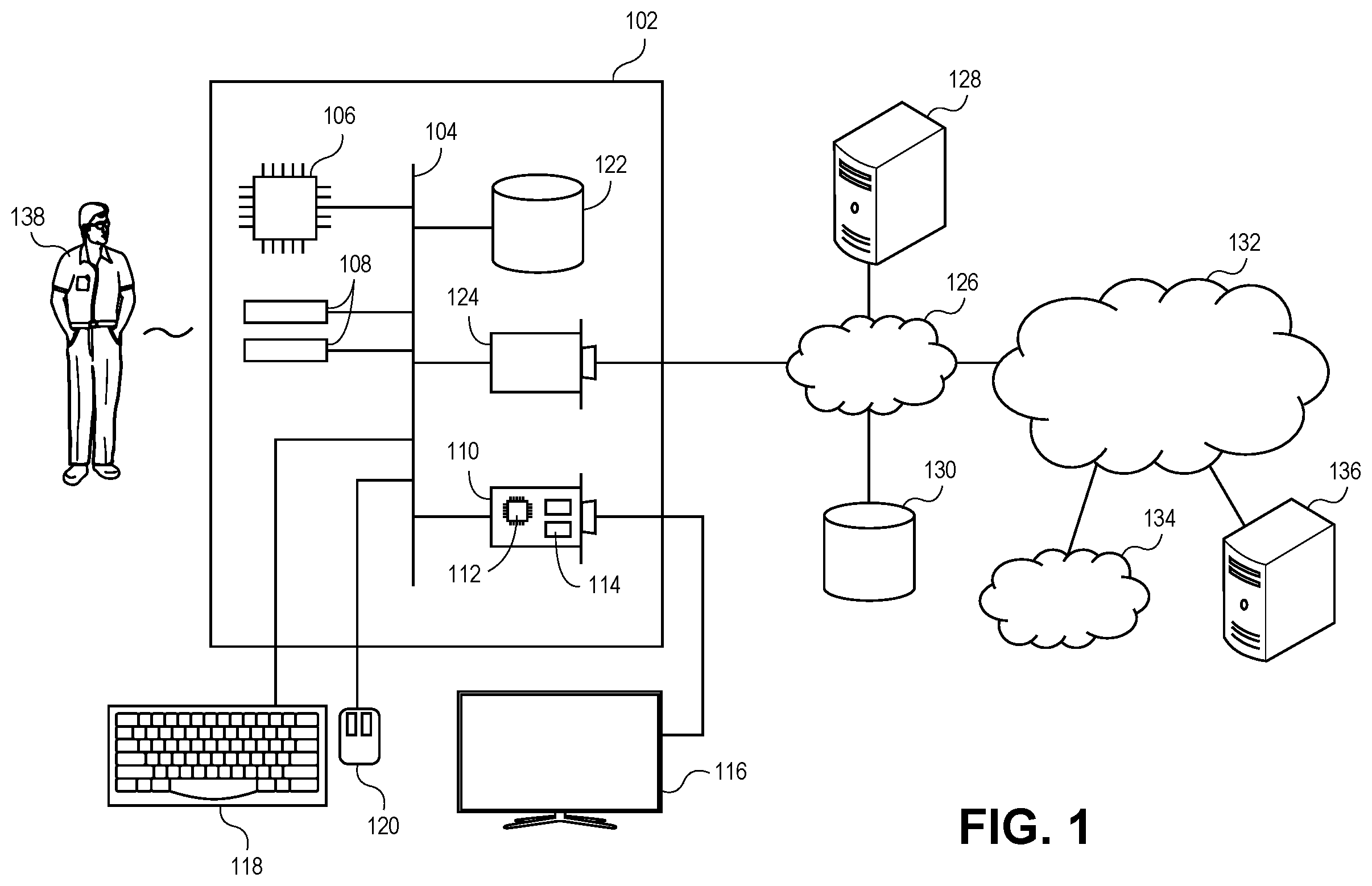 Patent US12430879 Figure 1 – Electronic image comparison and materiality determination