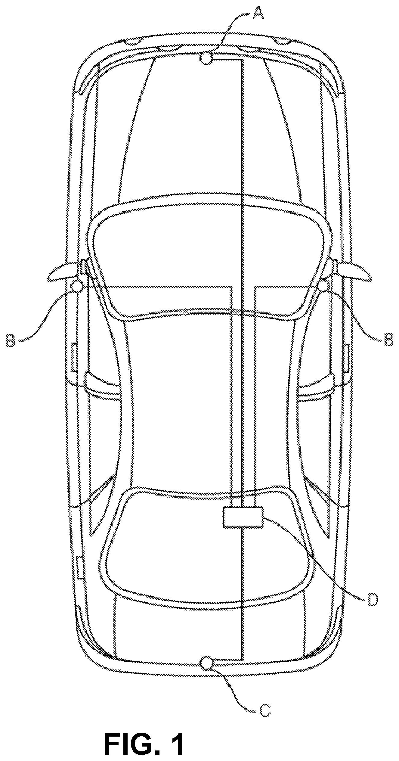 Patent US12430953 — MultiPark valet parking application — Figure 1