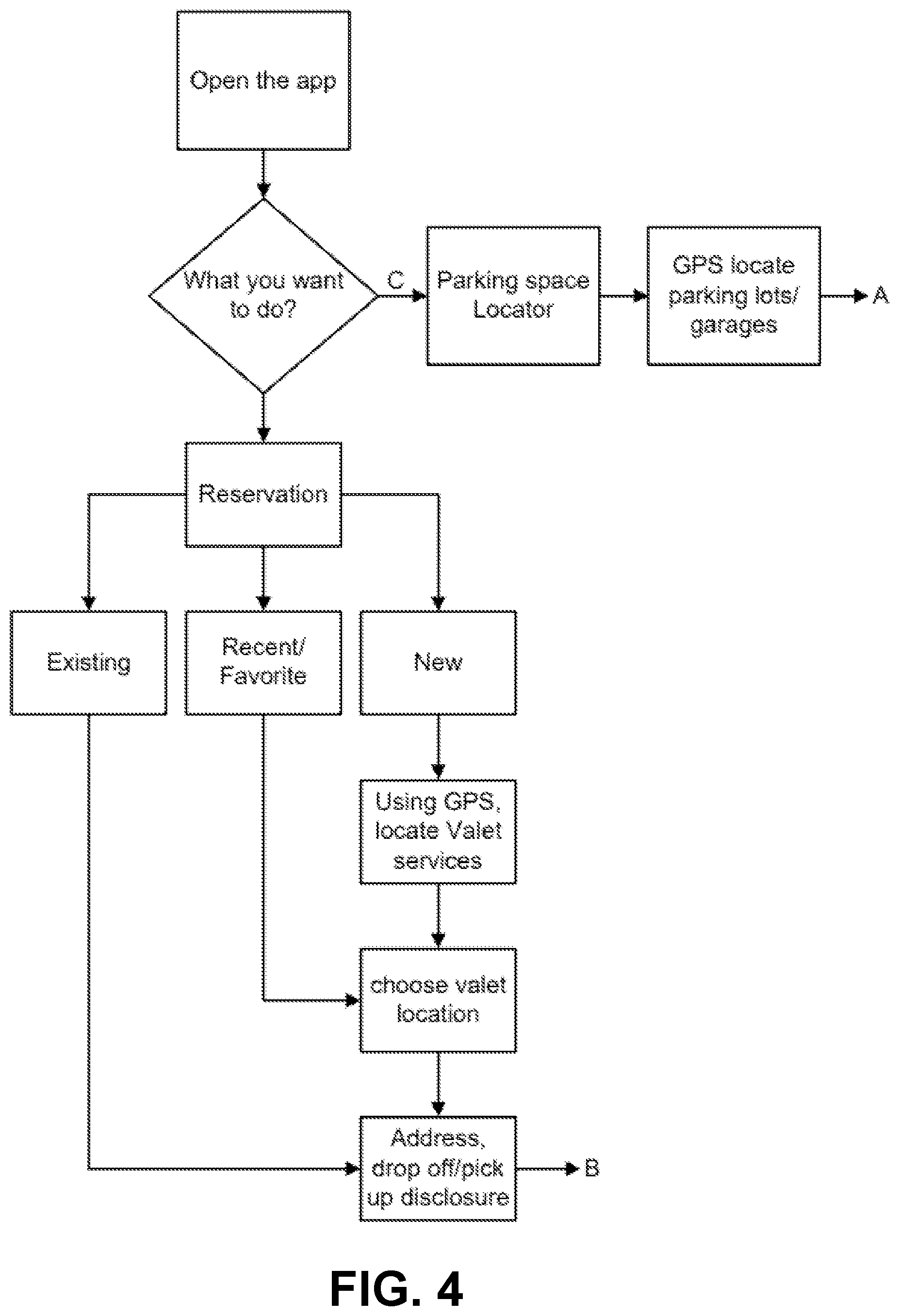 Patent US12430953 Figure 4 – MultiPark valet parking application
