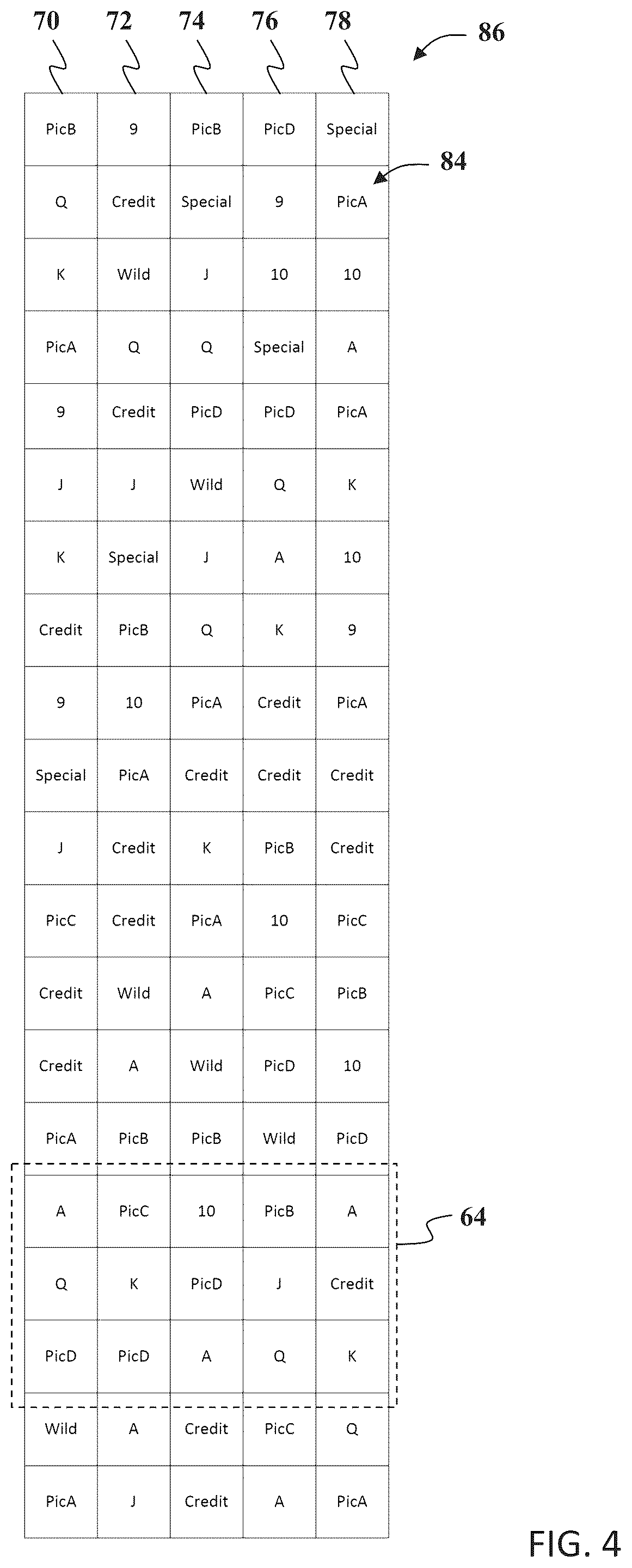 Patent US12430980 Figure 9 – Gaming machine and control method for operating gaming machines to display computer animated reel games