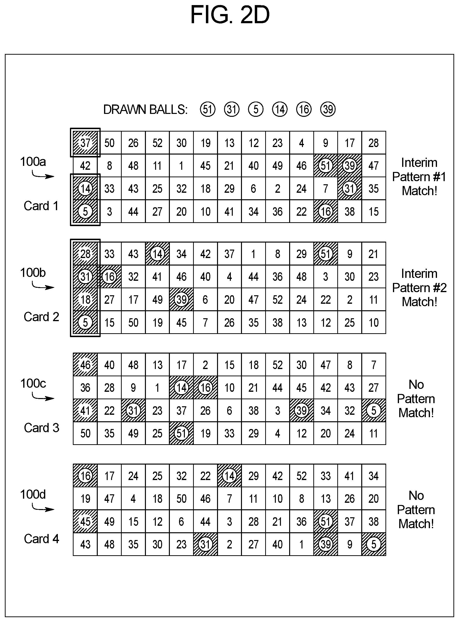 Patent US12430990 Figure 5 – Gaming system and method providing a class II bingo game with a player-selectable wild spot feature