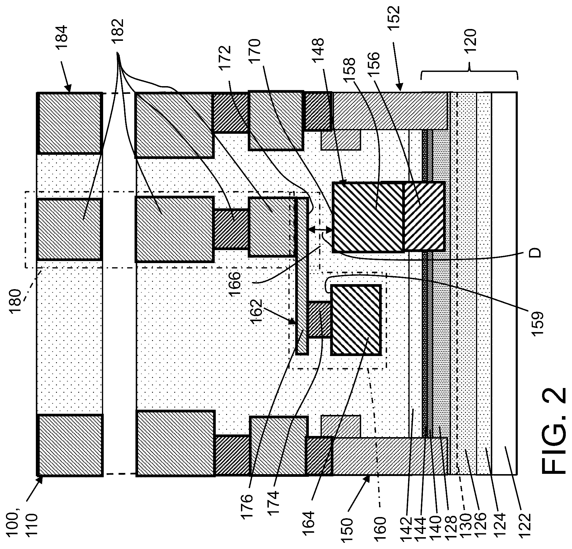 Patent US12433000 Figure 2 – Field plate structure to reduce self-heating in transistor and related method