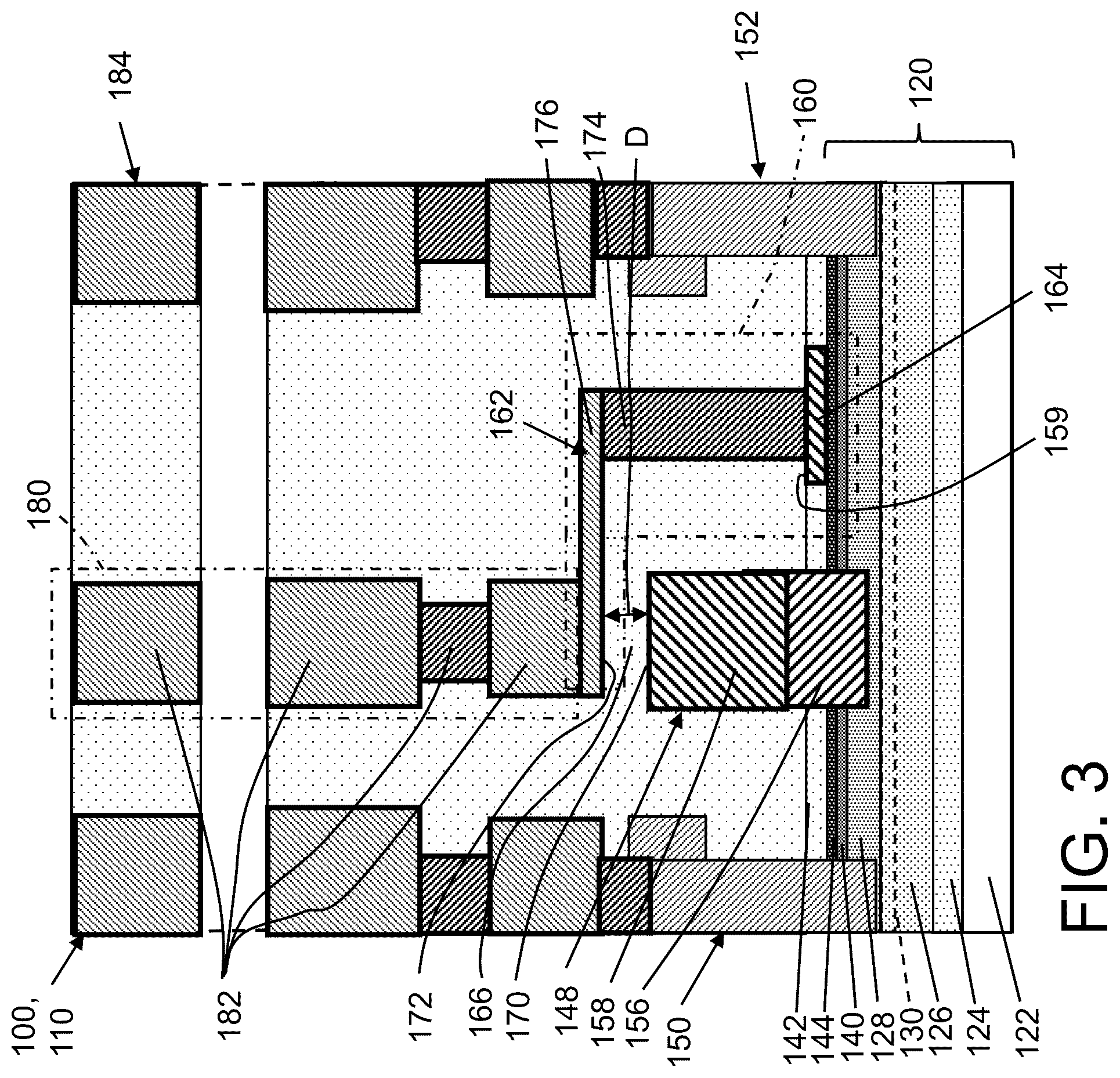 Patent US12433000 Figure 3 – Field plate structure to reduce self-heating in transistor and related method
