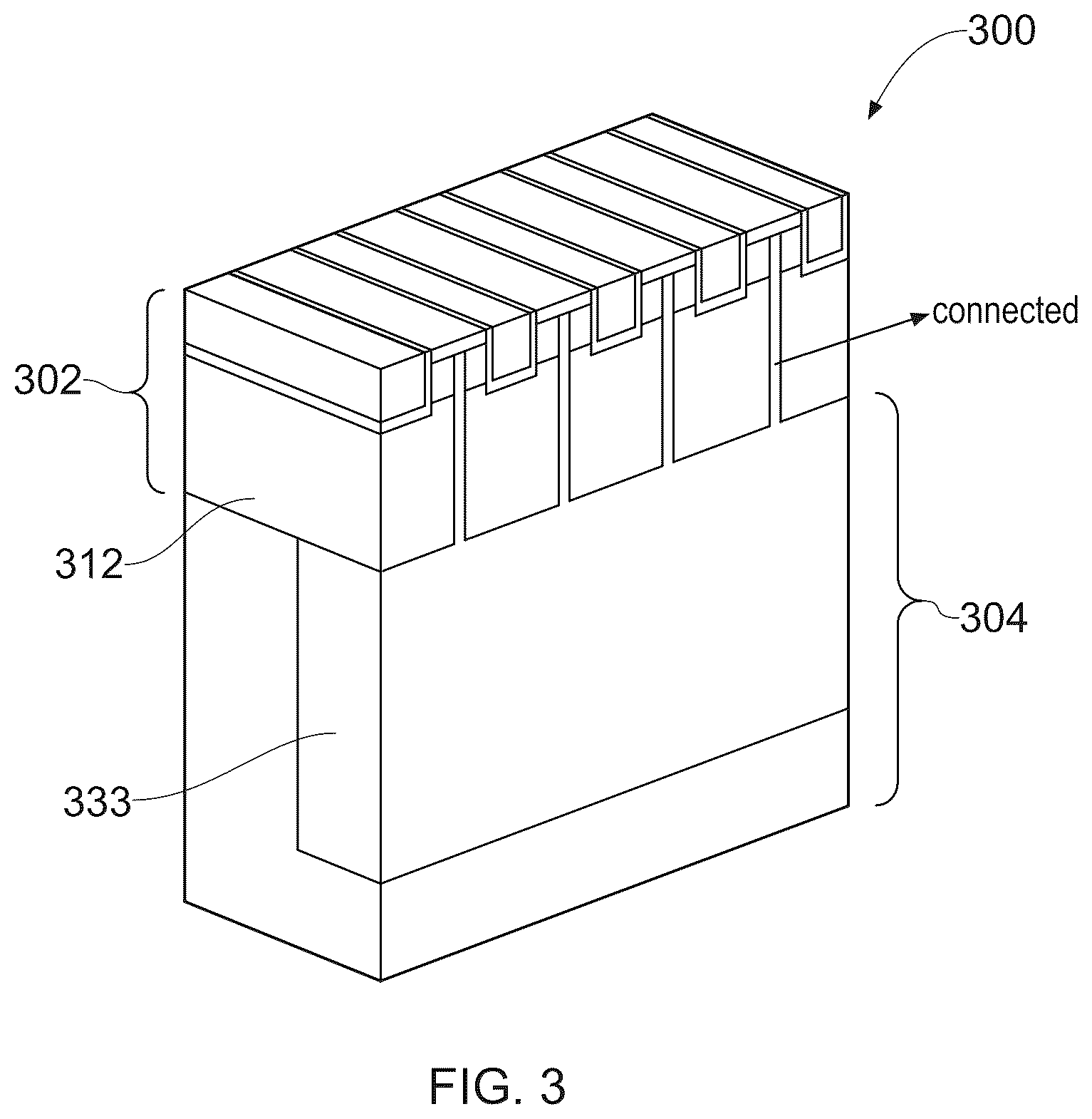 Patent US12433001 Figure 3 – Semiconductor device and method of manufacture