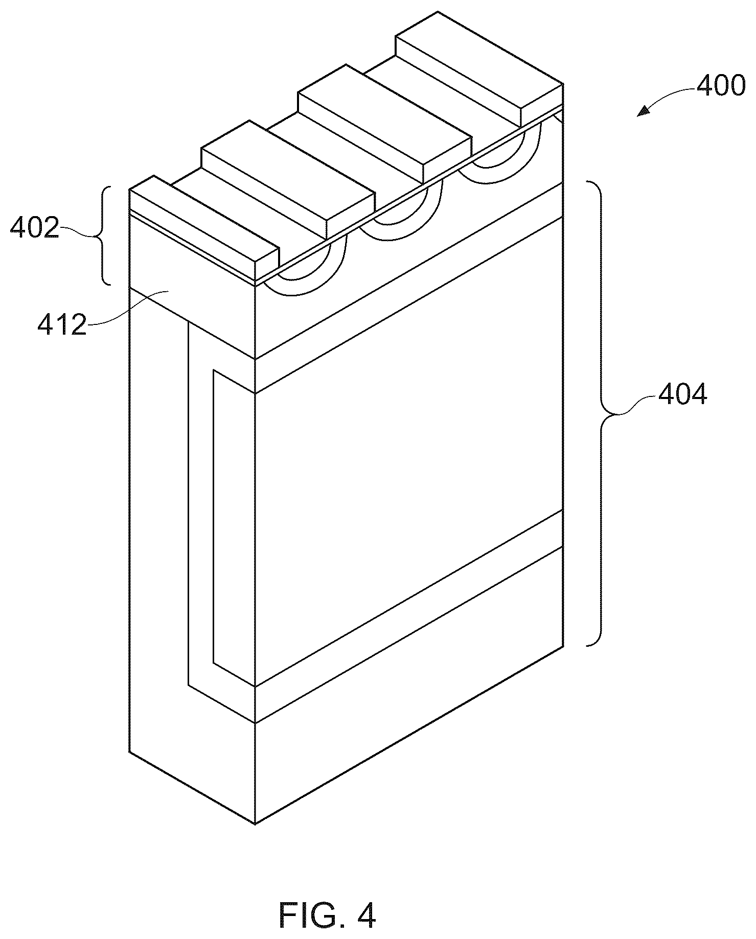 Patent US12433001 Figure 4 – Semiconductor device and method of manufacture