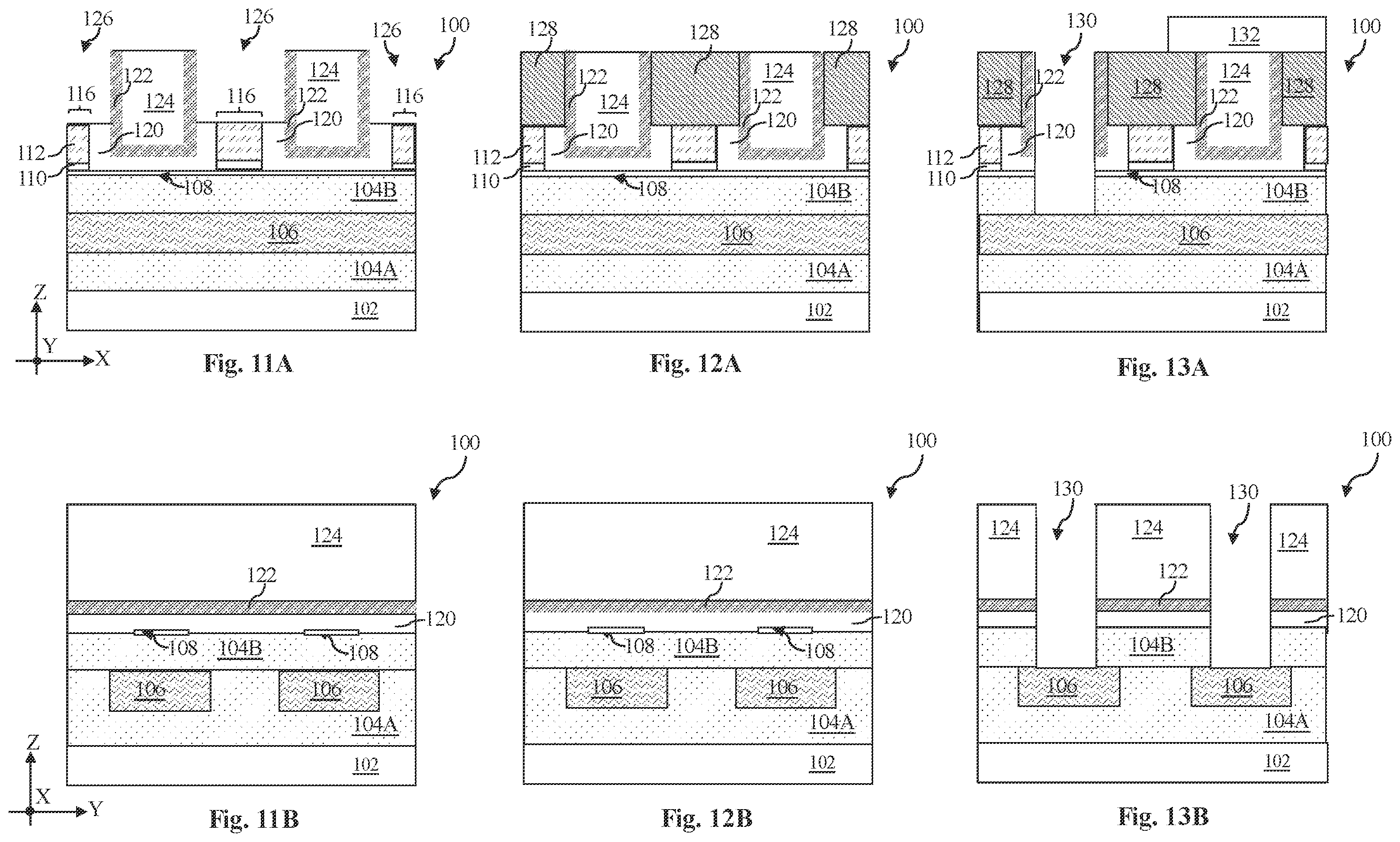 Patent US12433003 Figure 6 – 2D-channel transistor structure with asymmetric substrate contacts