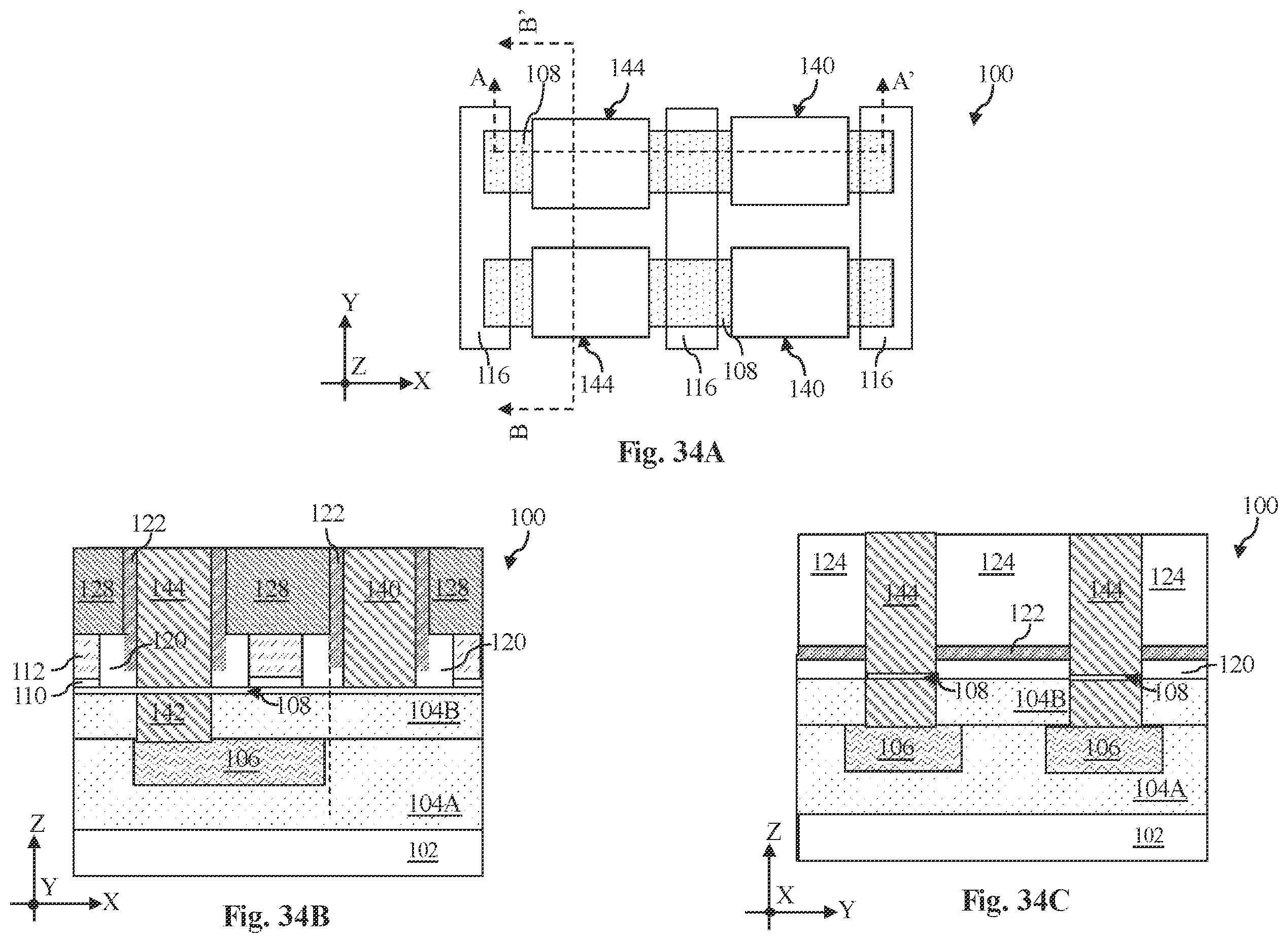 Patent US12433003 Figure 20 – 2D-channel transistor structure with asymmetric substrate contacts