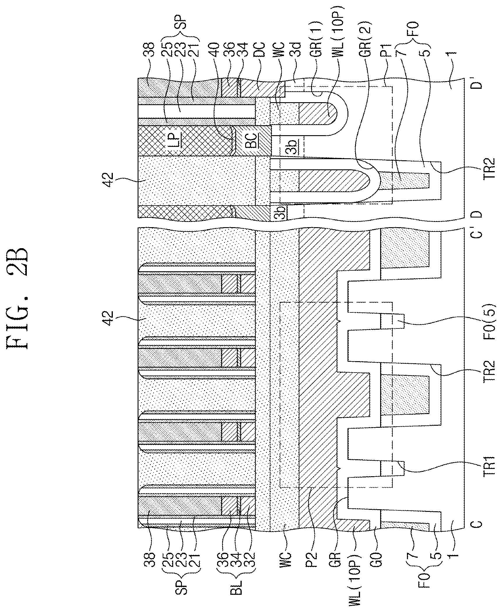 Patent US12433004 Figure 3 – Semiconductor device having conductive portions in a groove and contacting a gate insulating layer