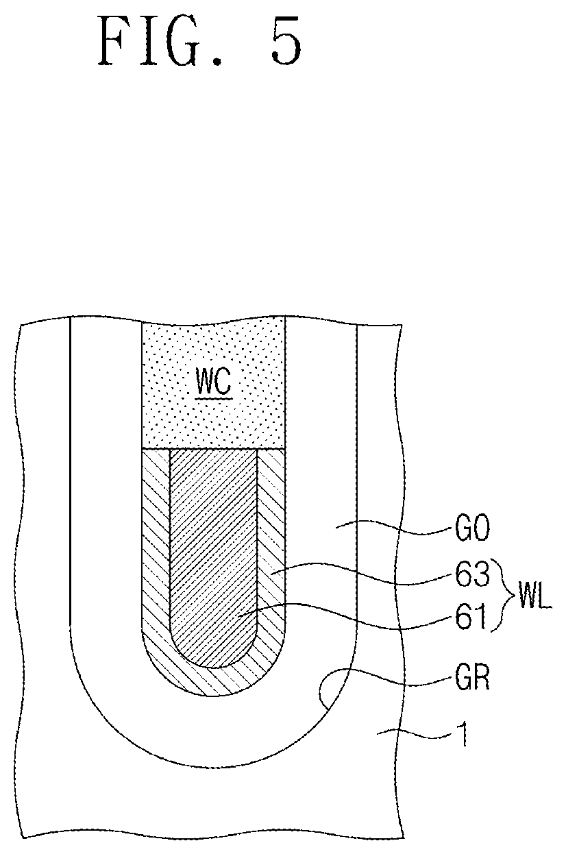 Patent US12433004 Figure 7 – Semiconductor device having conductive portions in a groove and contacting a gate insulating layer