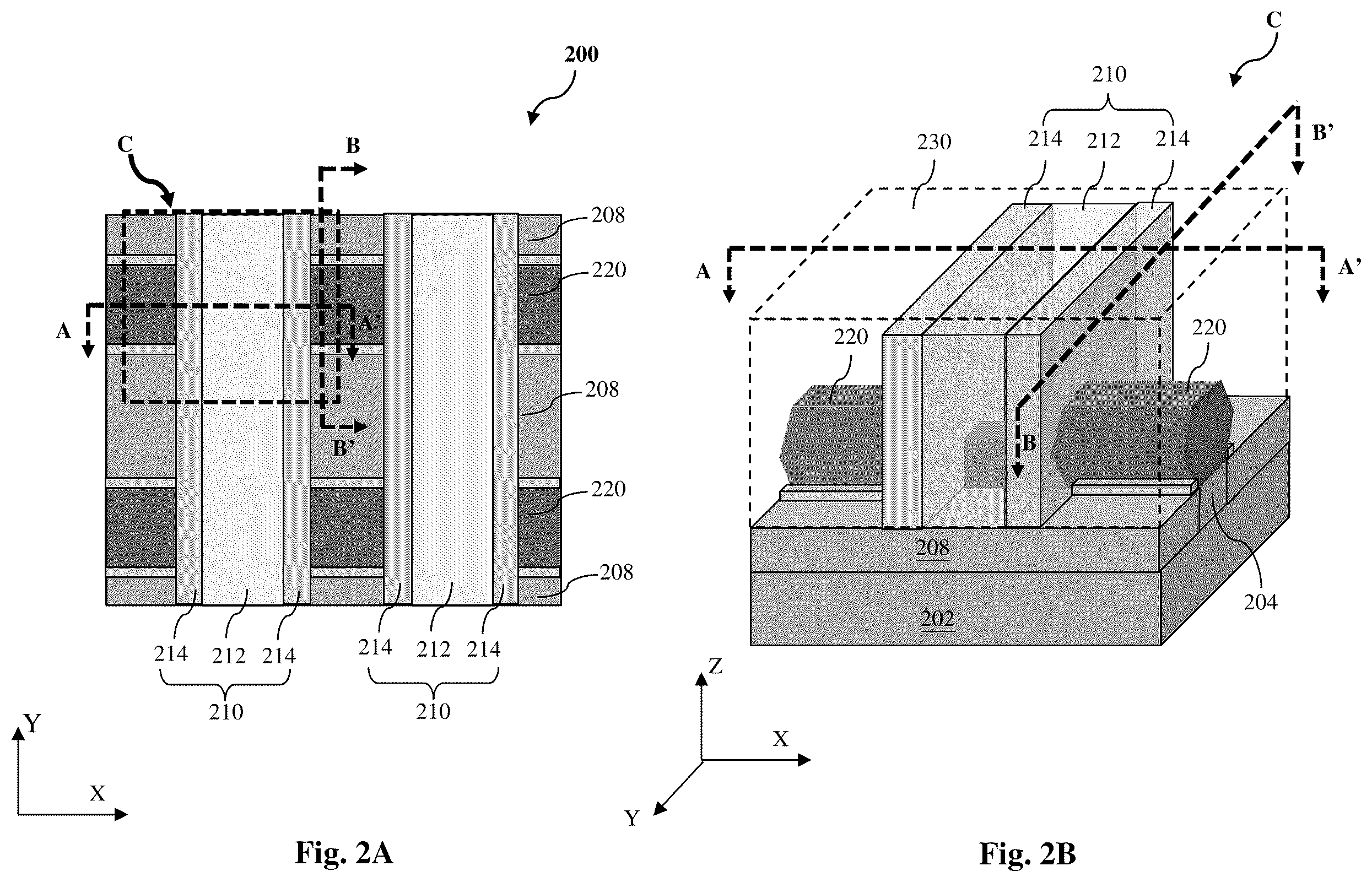 Patent US12433008 Figure 2 – FinFET structure with airgap and method of forming the same