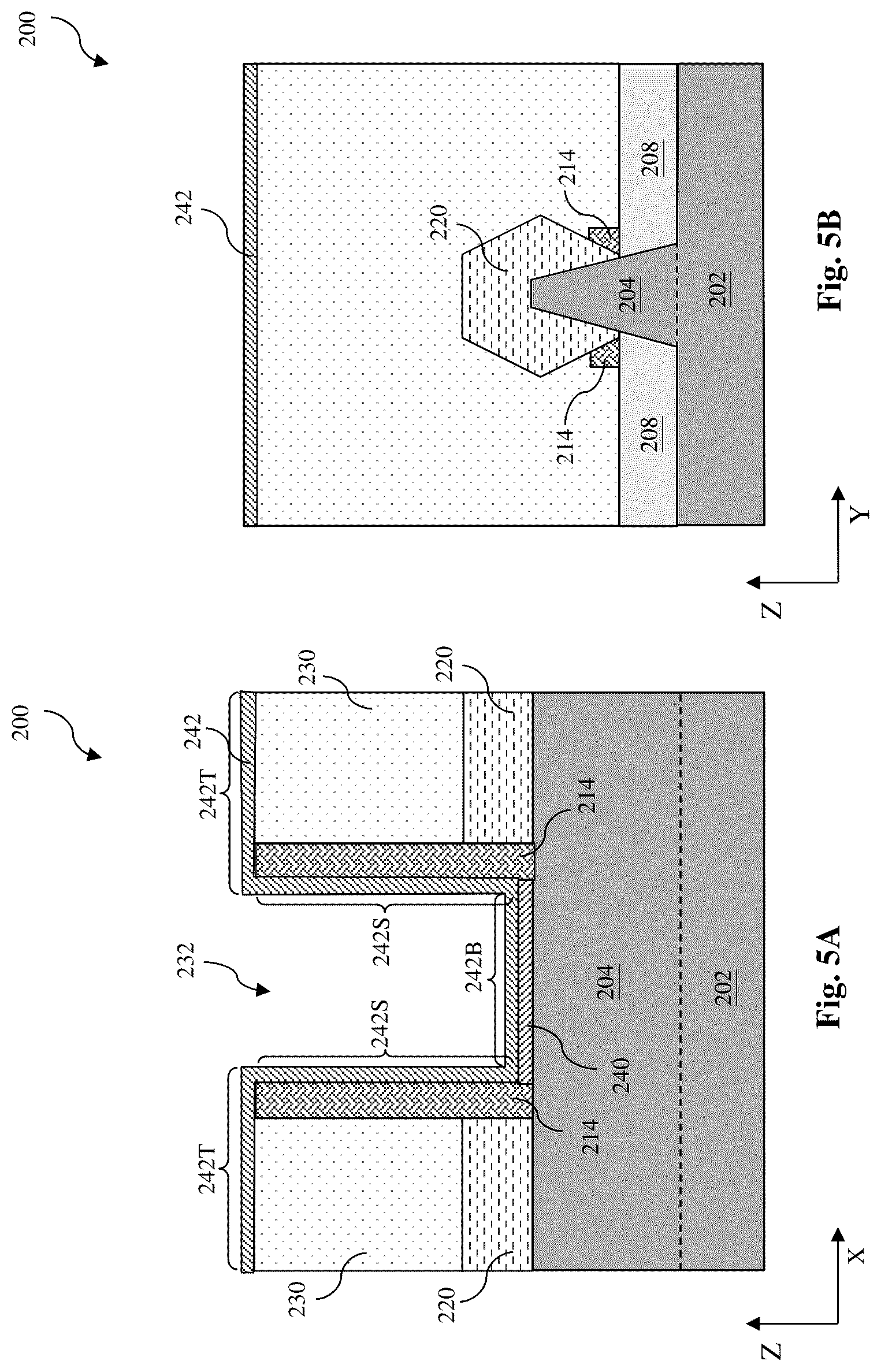 Patent US12433008 Figure 5 – FinFET structure with airgap and method of forming the same