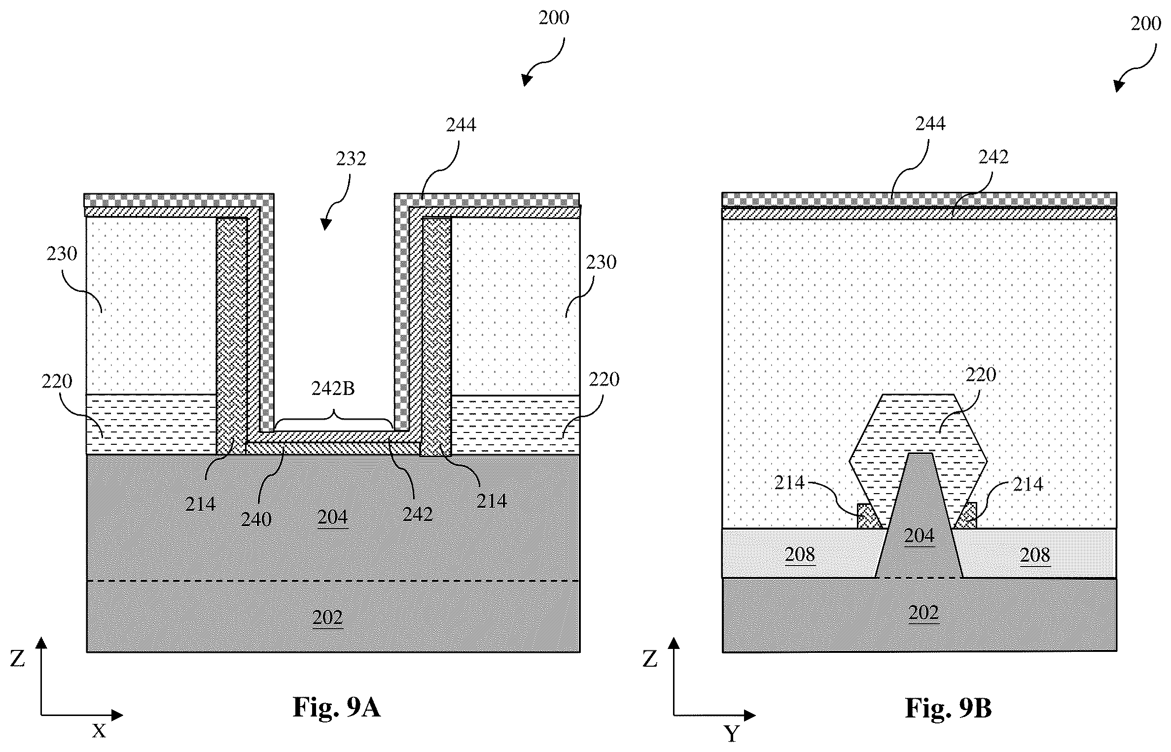 Patent US12433008 Figure 9 – FinFET structure with airgap and method of forming the same