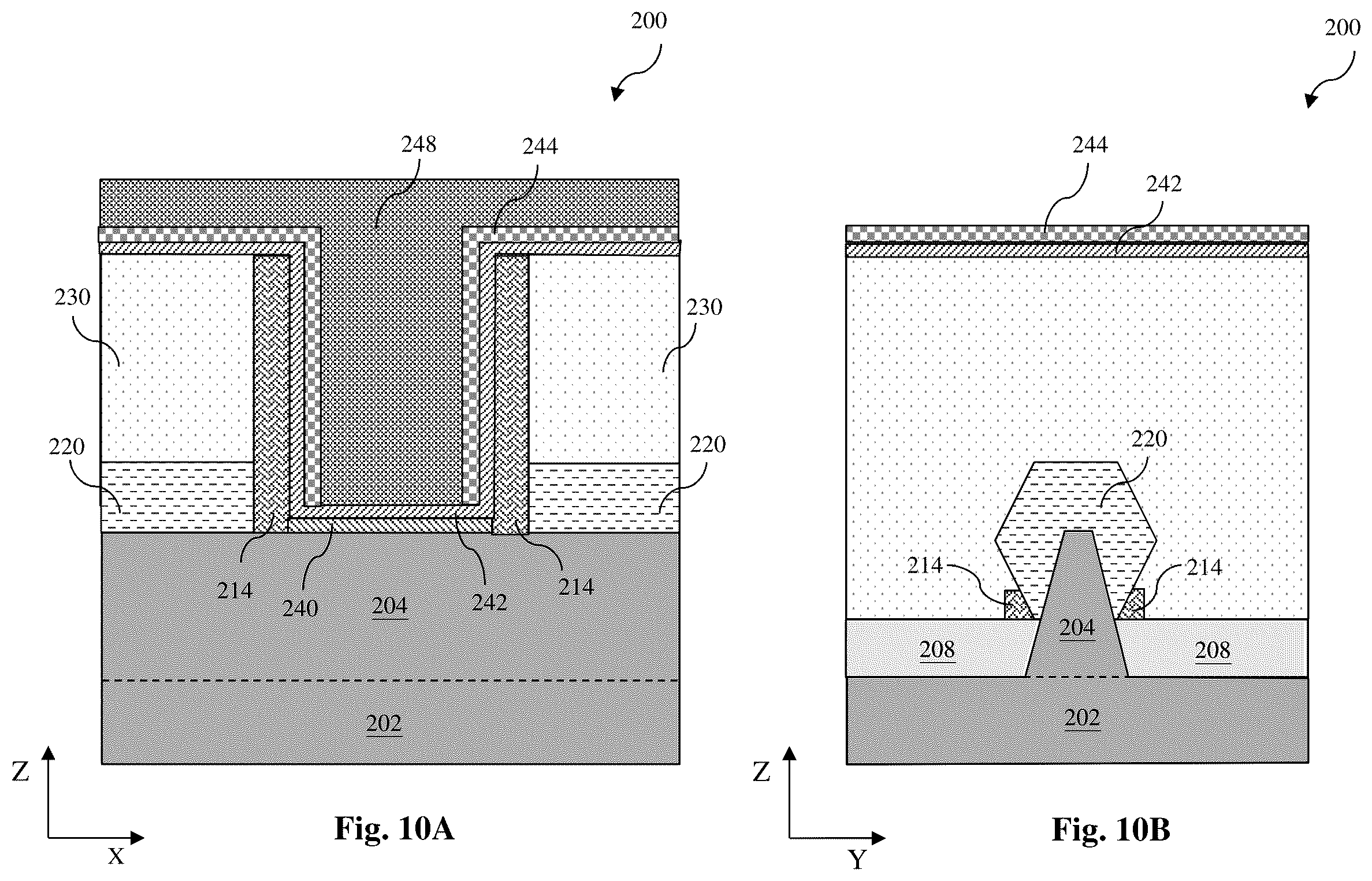 Patent US12433008 Figure 10 – FinFET structure with airgap and method of forming the same