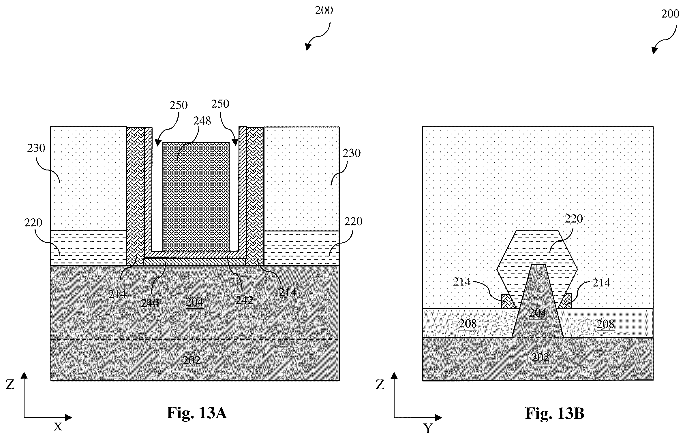 Patent US12433008 Figure 13 – FinFET structure with airgap and method of forming the same