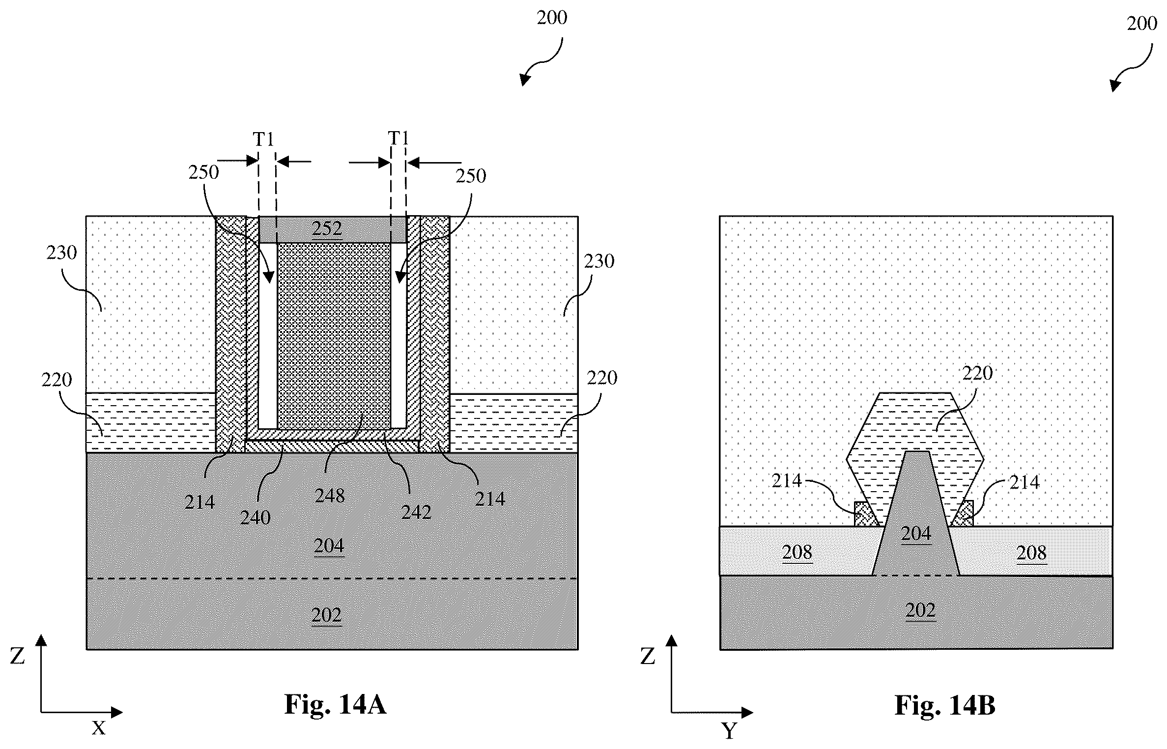 Patent US12433008 Figure 14 – FinFET structure with airgap and method of forming the same