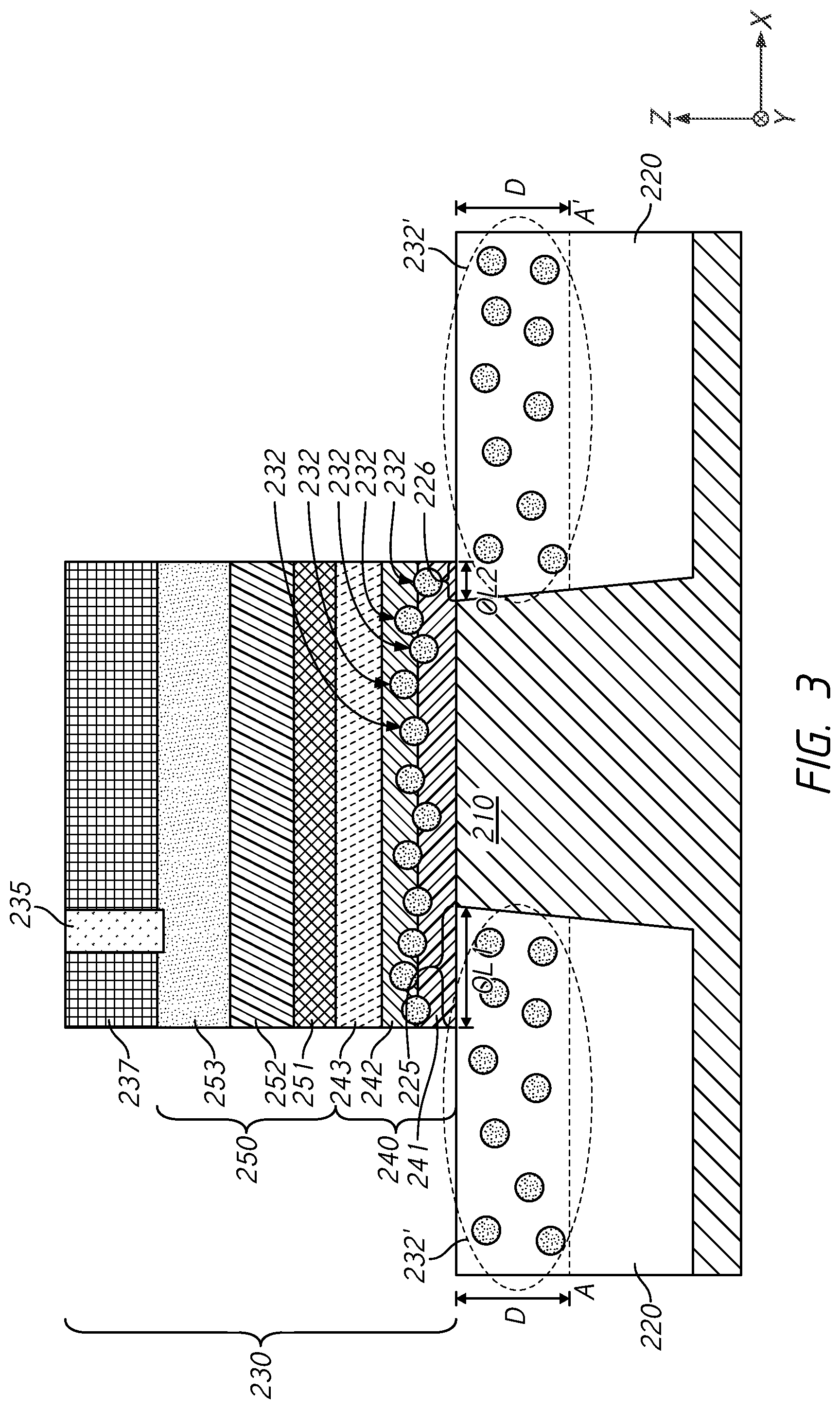 Patent US12433009 Figure 3 – Apparatuses including a semiconductor transistor and methods for forming same