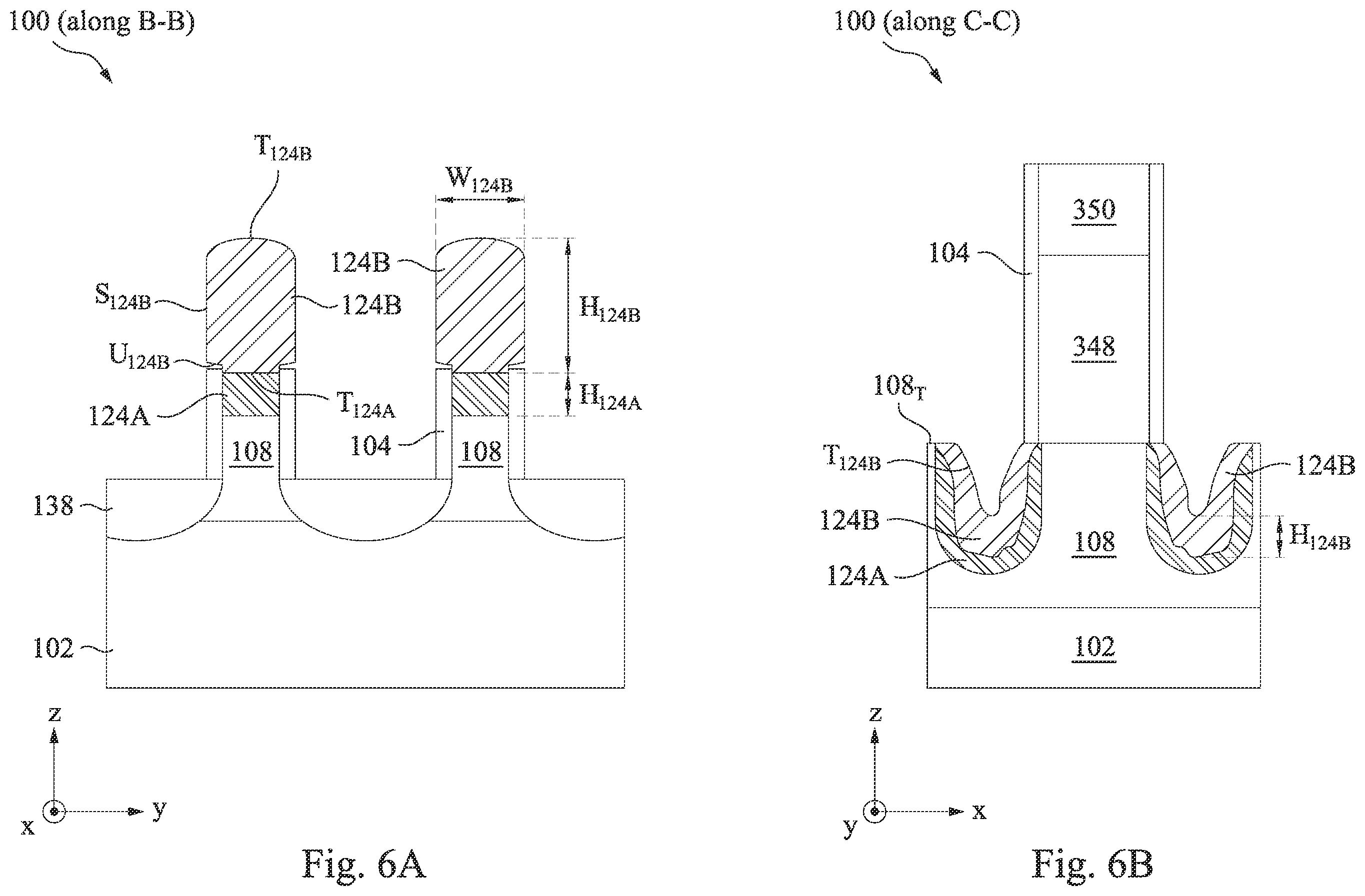 Patent US12433010 Figure 10 – Source/drain structure for semiconductor fin field effect transistor (finFET) device having graded germanium