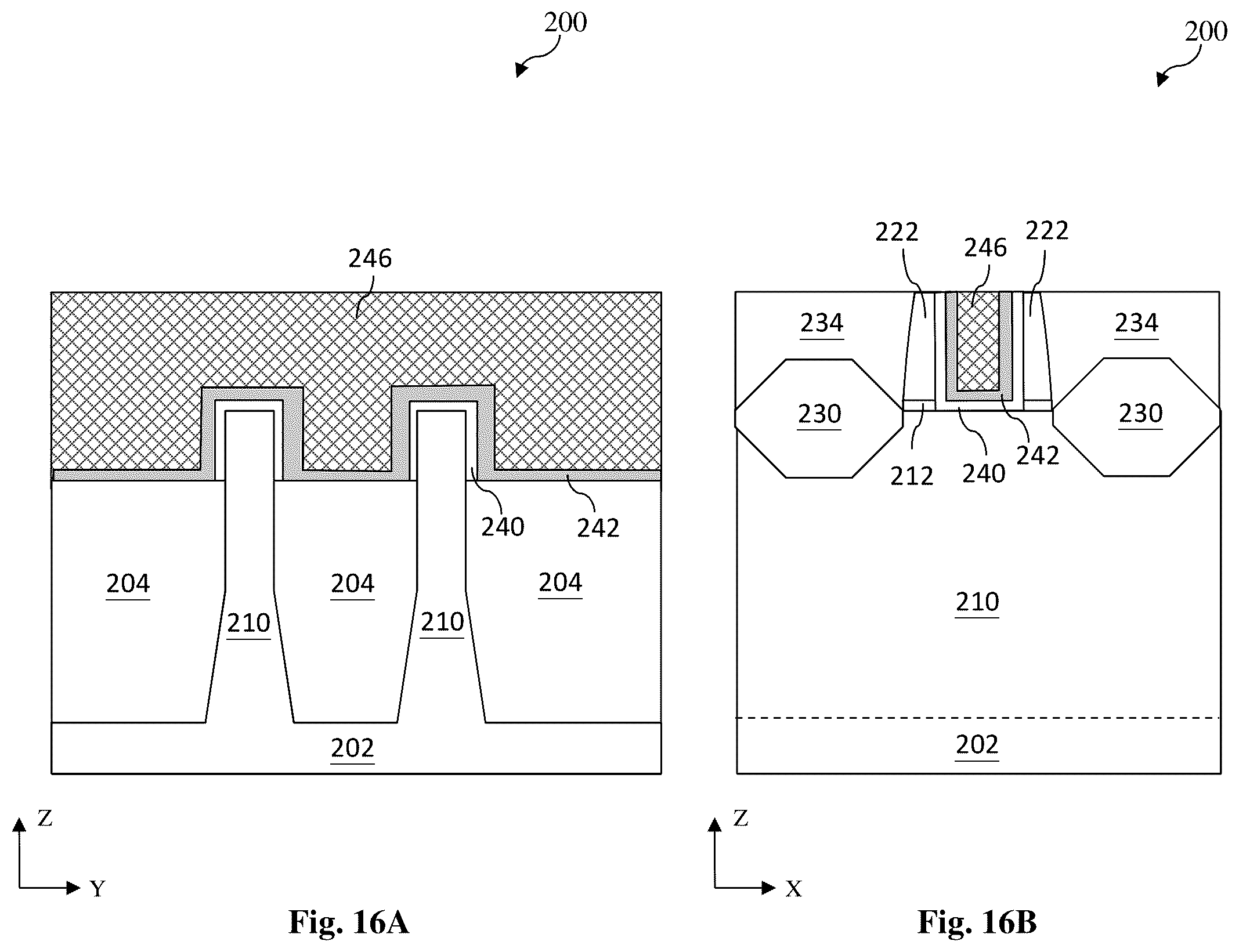 Patent US12433011 Figure 16 – Post gate dielectric processing for semiconductor device fabrication