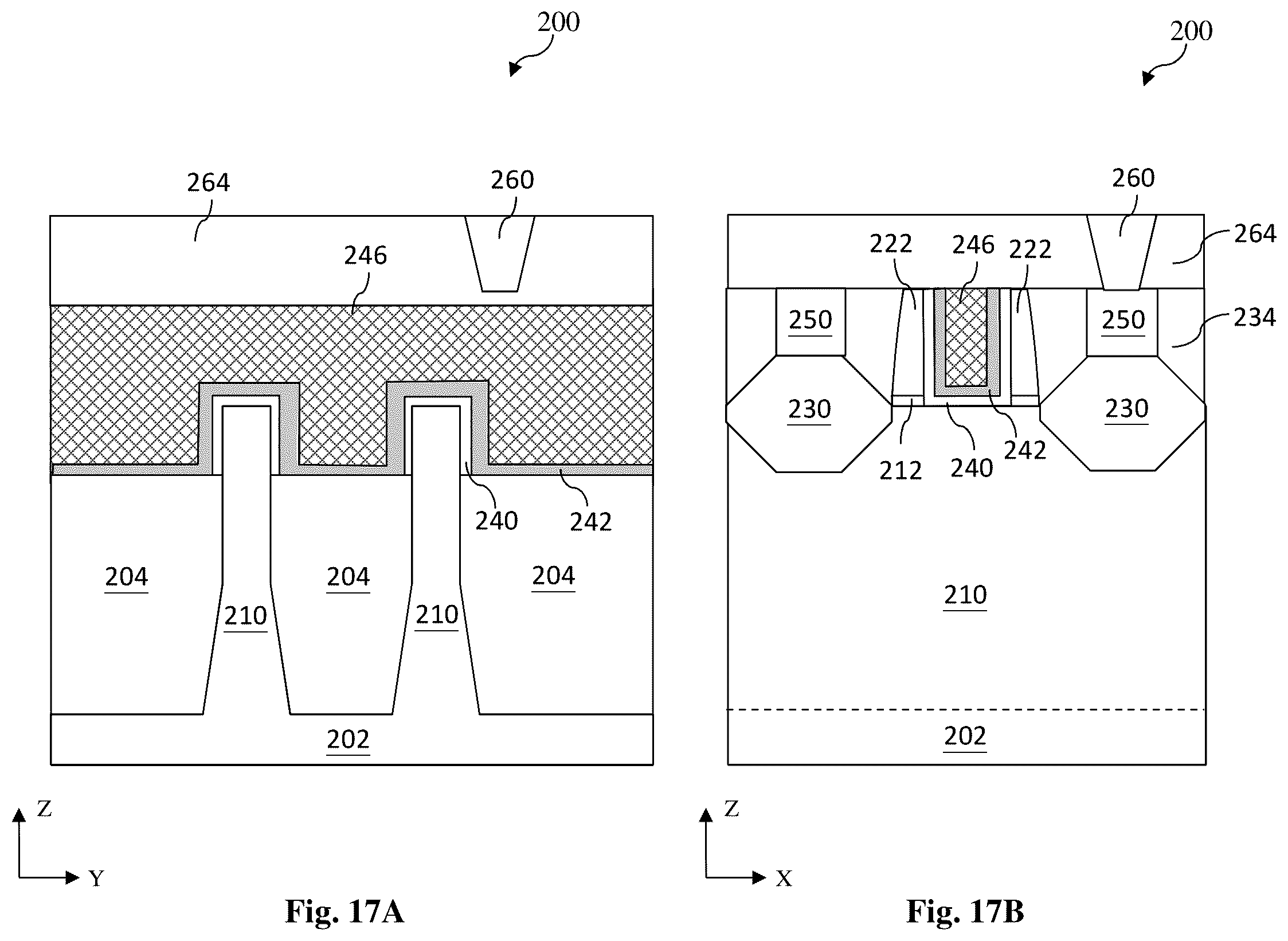 Patent US12433011 Figure 17 – Post gate dielectric processing for semiconductor device fabrication