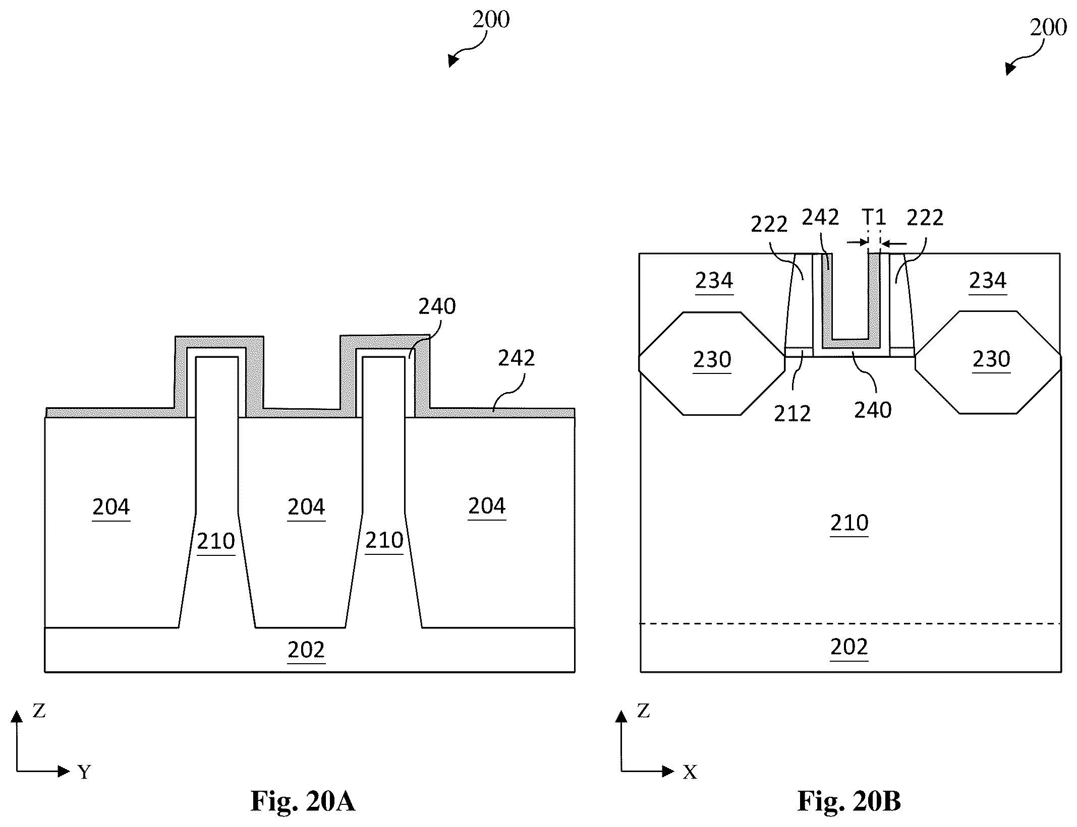 Patent US12433011 Figure 20 – Post gate dielectric processing for semiconductor device fabrication