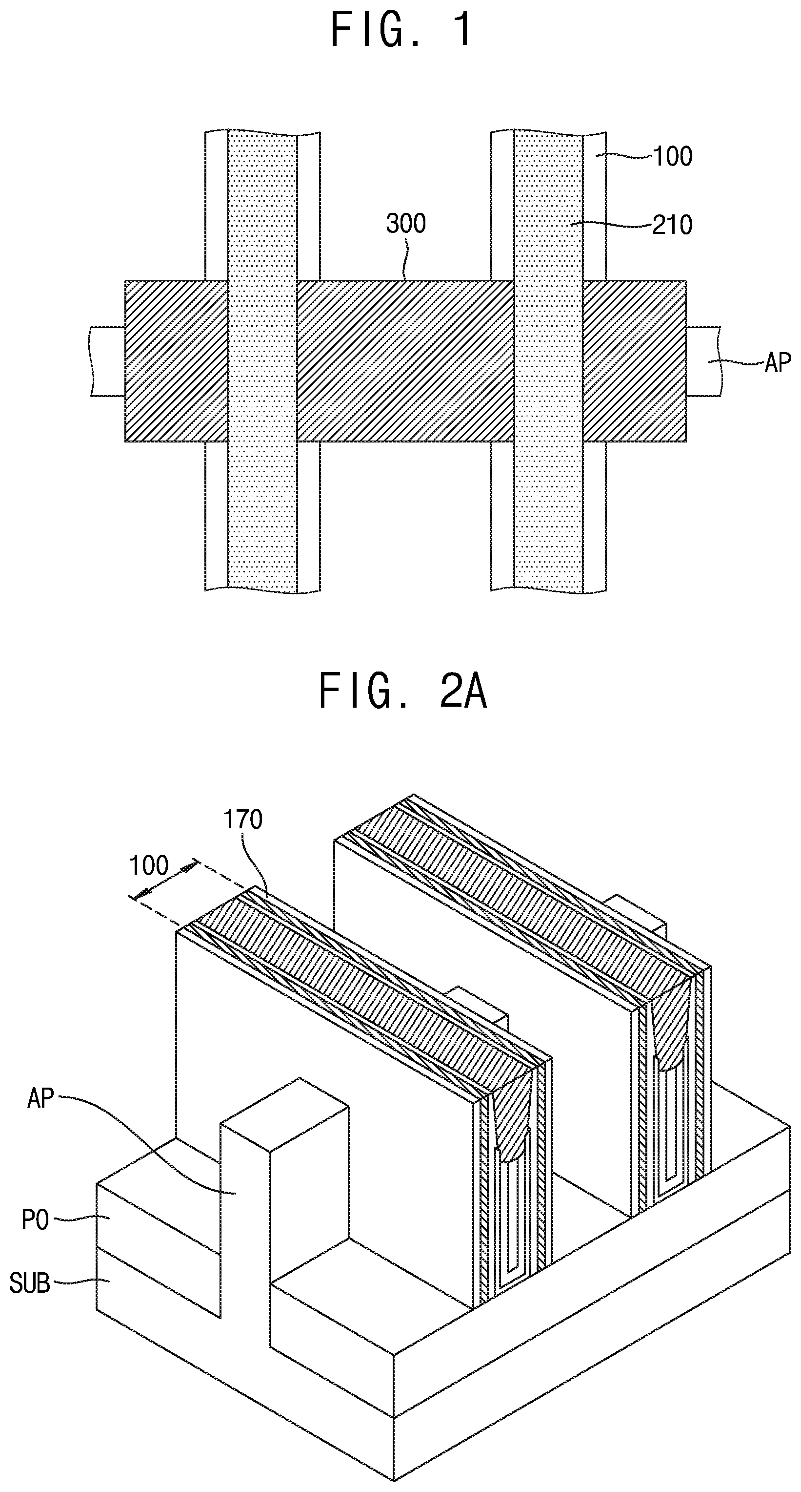 Patent US12433015 Figure 1 – Semiconductor device including self-aligned contact and method of manufacturing the semiconductor device