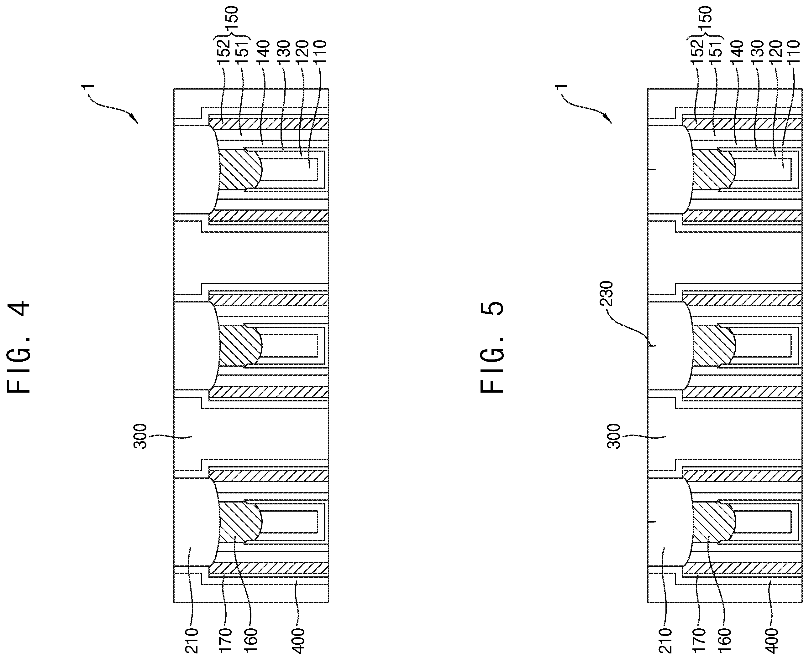 Patent US12433015 Figure 4 – Semiconductor device including self-aligned contact and method of manufacturing the semiconductor device